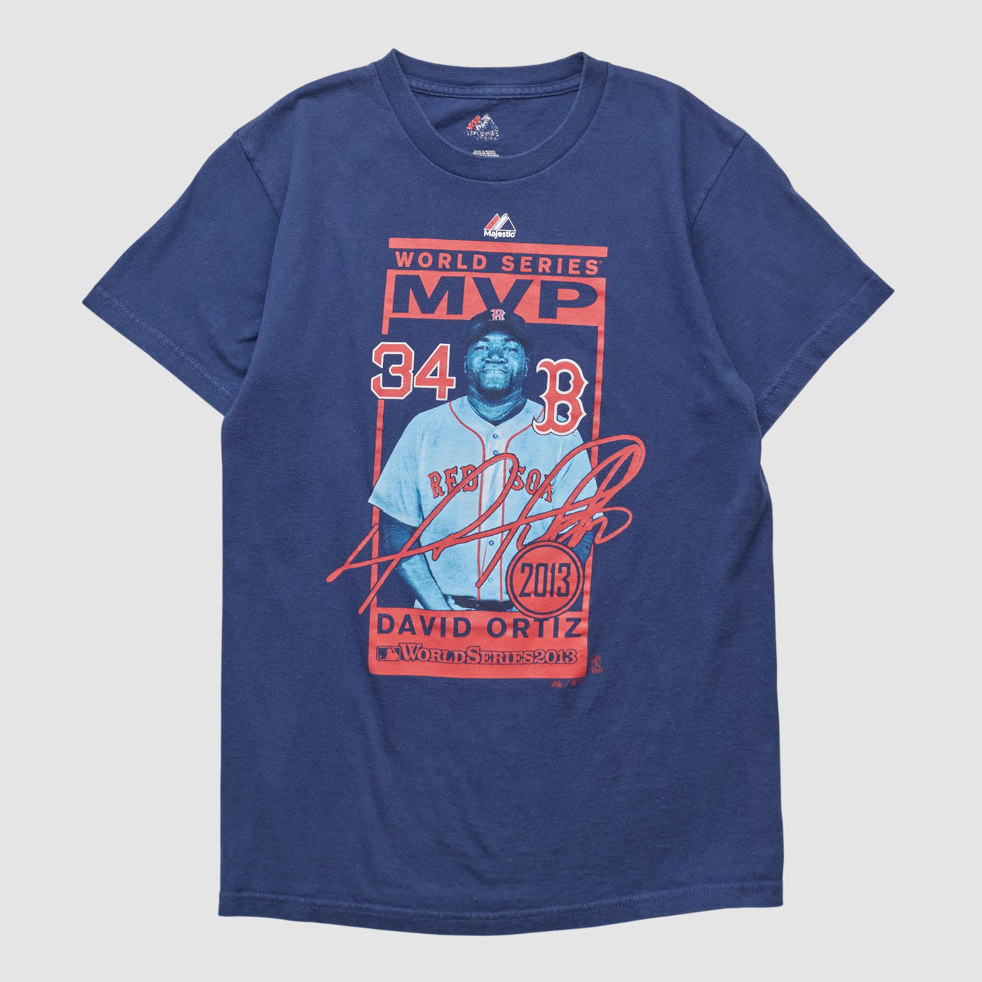 David Ortiz Majestic 2013 T-shirt - Navy - S