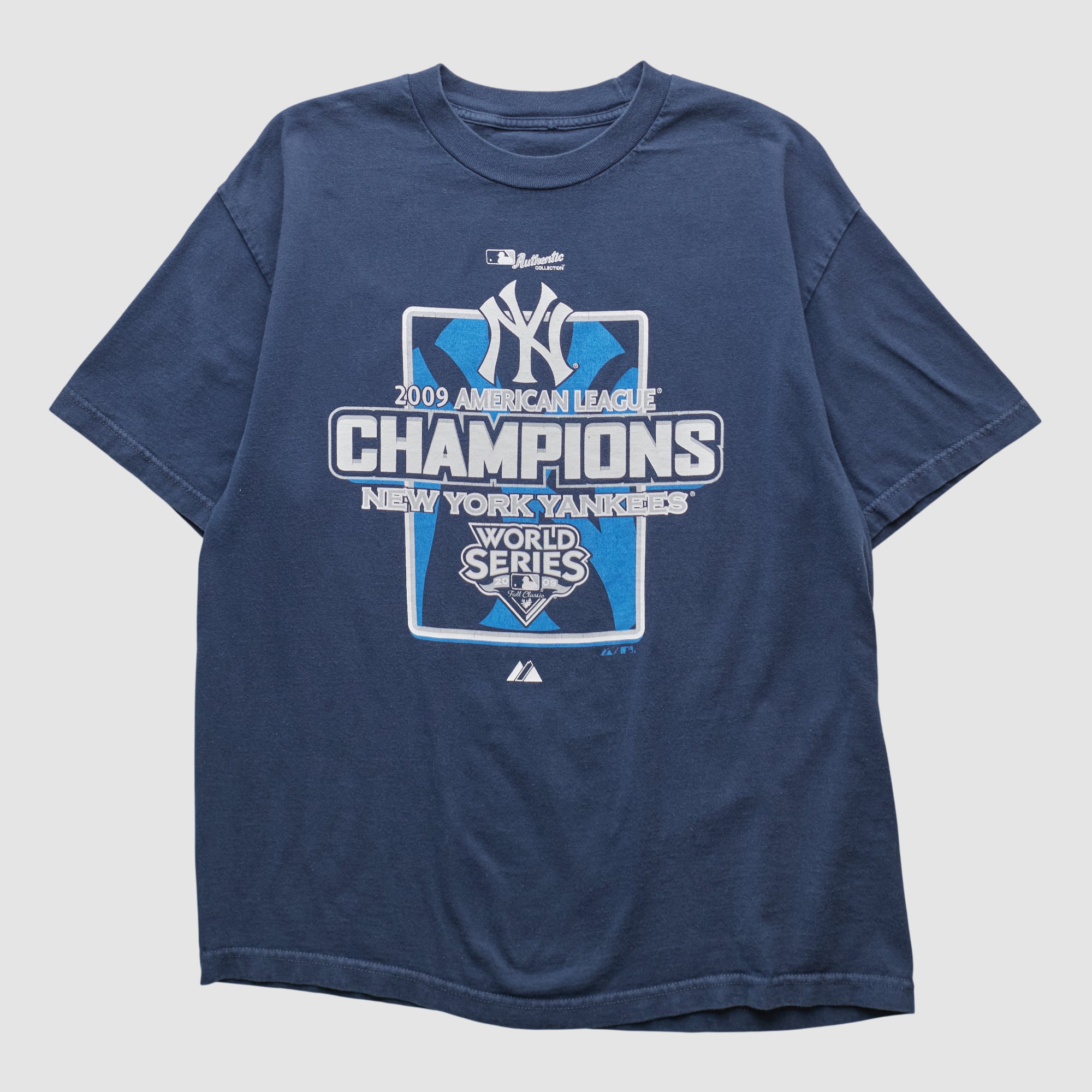 New York Yankees Majestic 2009 T-shirt - Navy - L