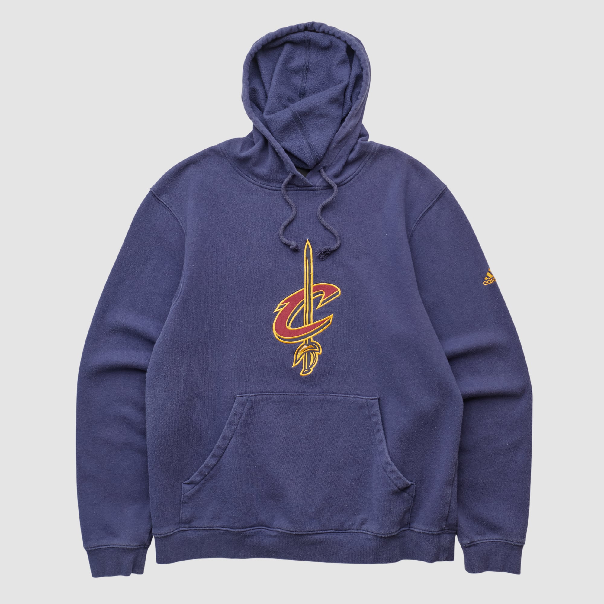 Cleveland Cavaliers Adidas 2000s Hooded Pullover Sweatshirt - Navy - XS