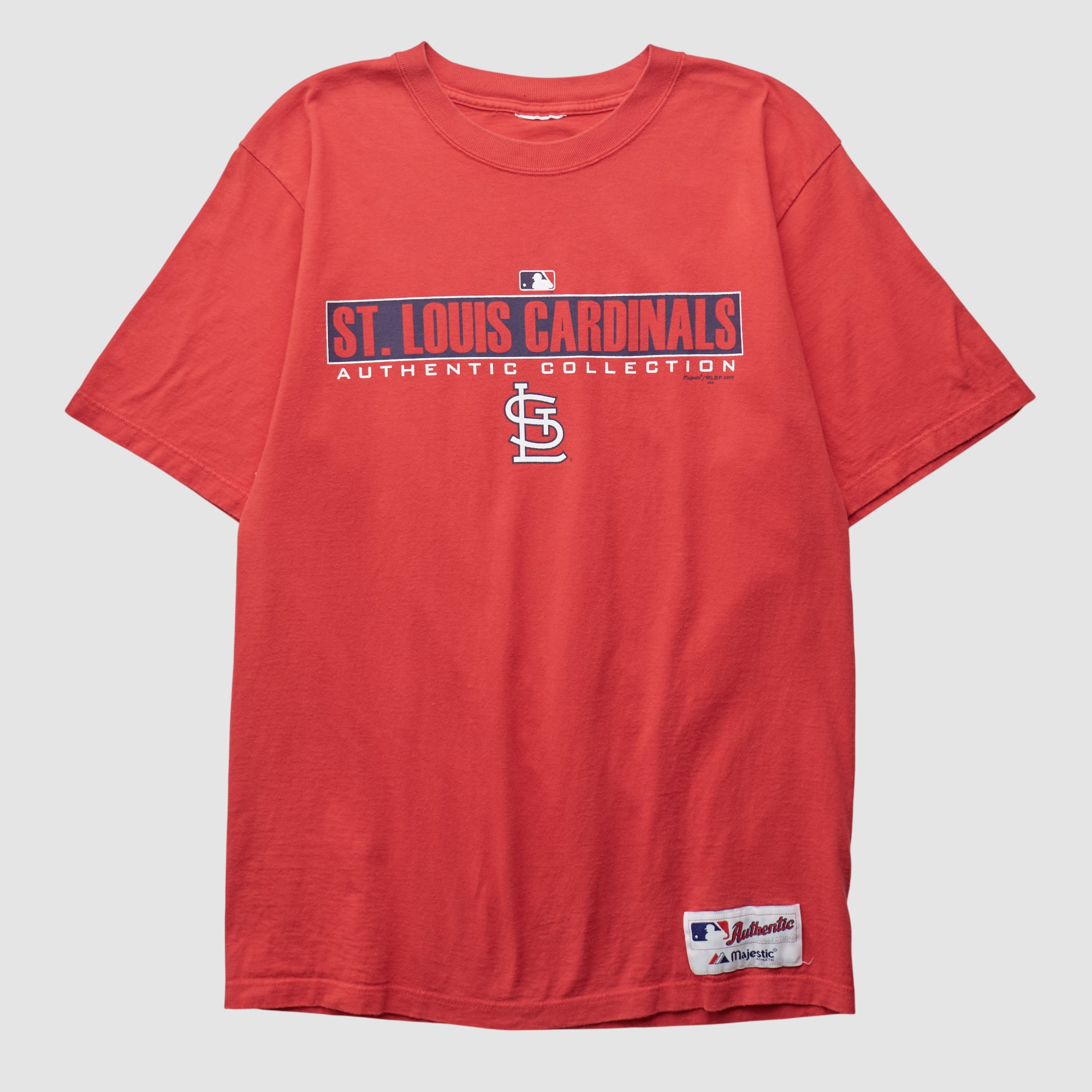 St. Louis Cardinals Majestic 2000s T-shirt - Red - M