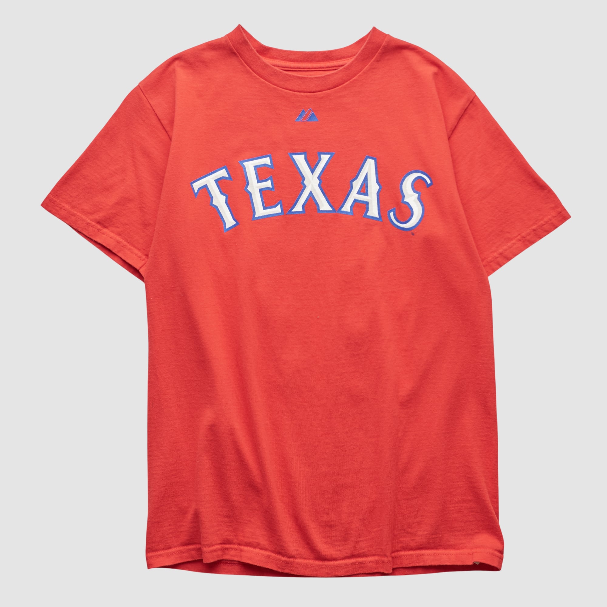 Texas Rangers Majestic 2000s T-shirt - Red - S