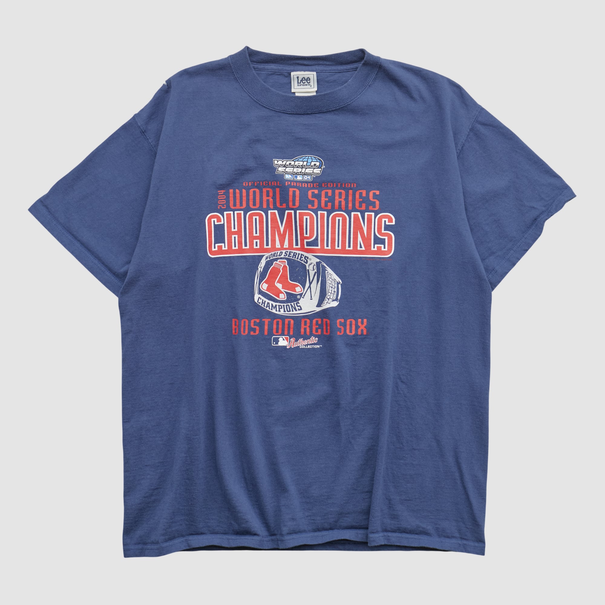Boston Red Sox Lee Apparel 2004 T-shirt - Navy - M