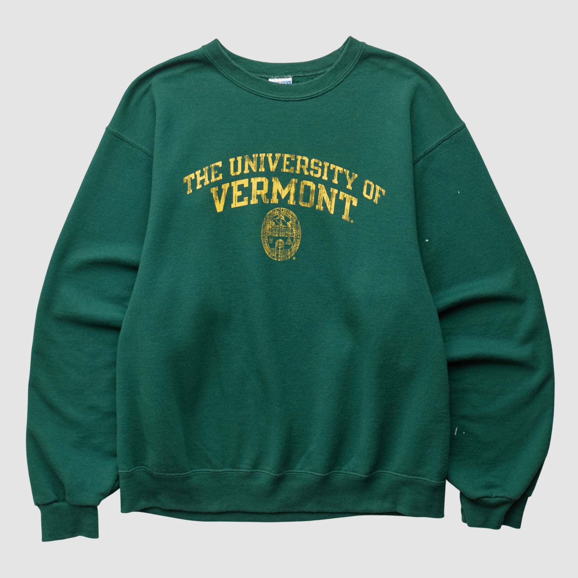 Vermont Catamounts Jerzees 2000s Pullover Sweatshirt - Green - S