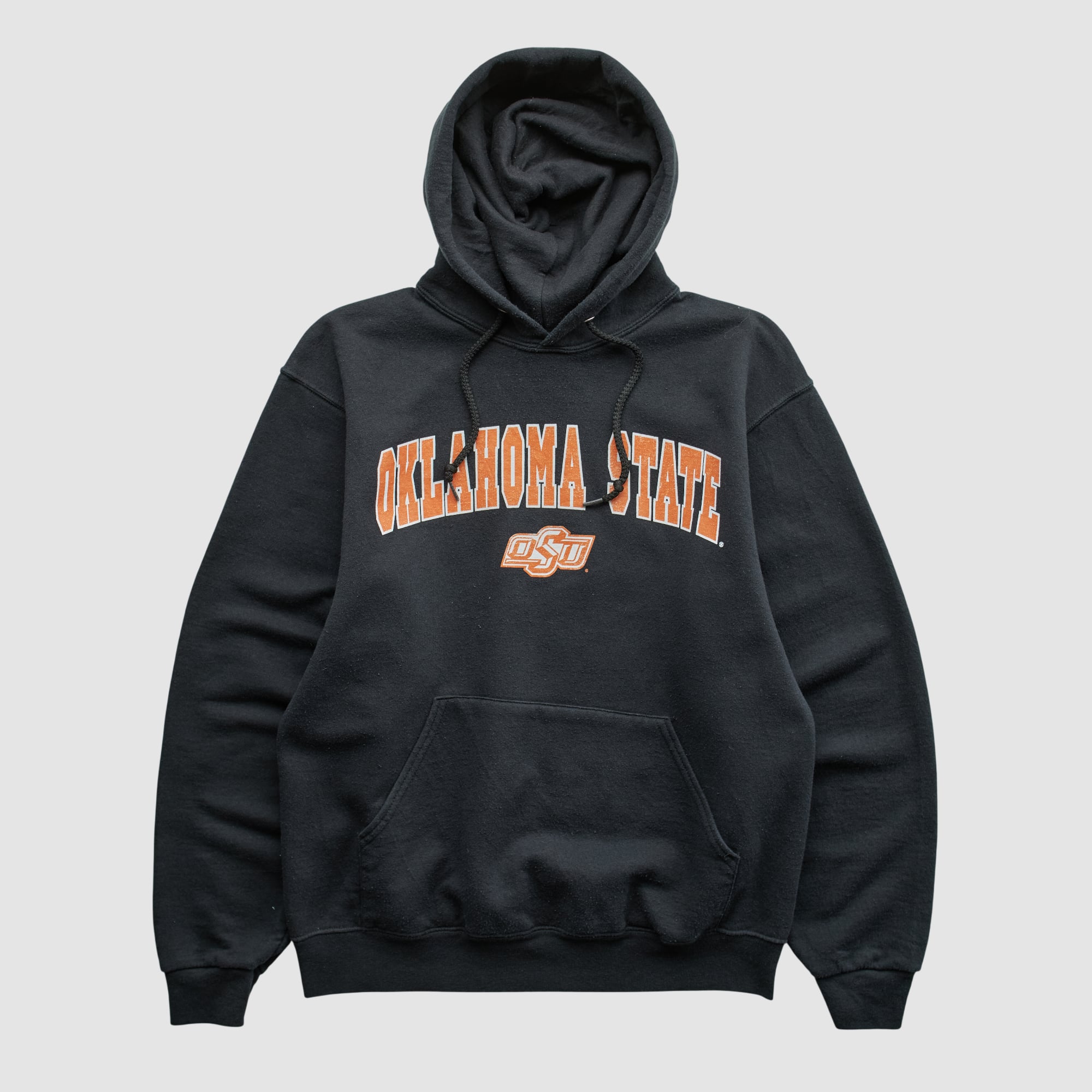 Oklahoma State Cowboys 2000s Hooded Pullover Sweatshirt - Black - XS