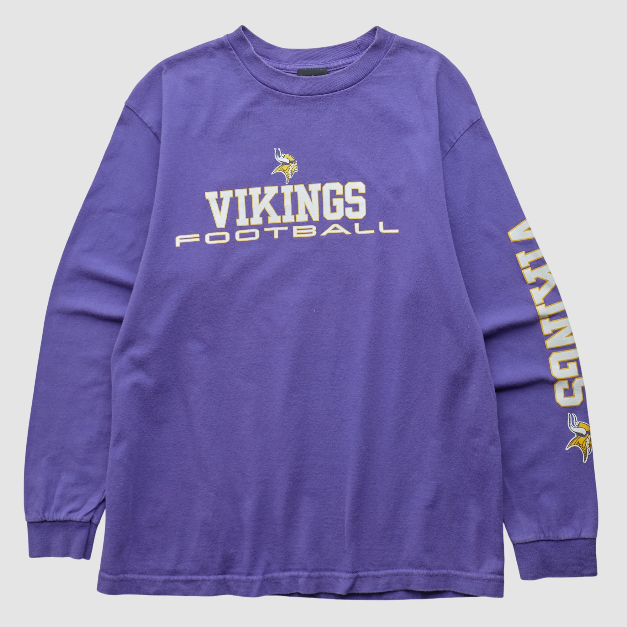 Minnesota Vikings NFL 2010s Long Sleeve T-shirt - Purple - S