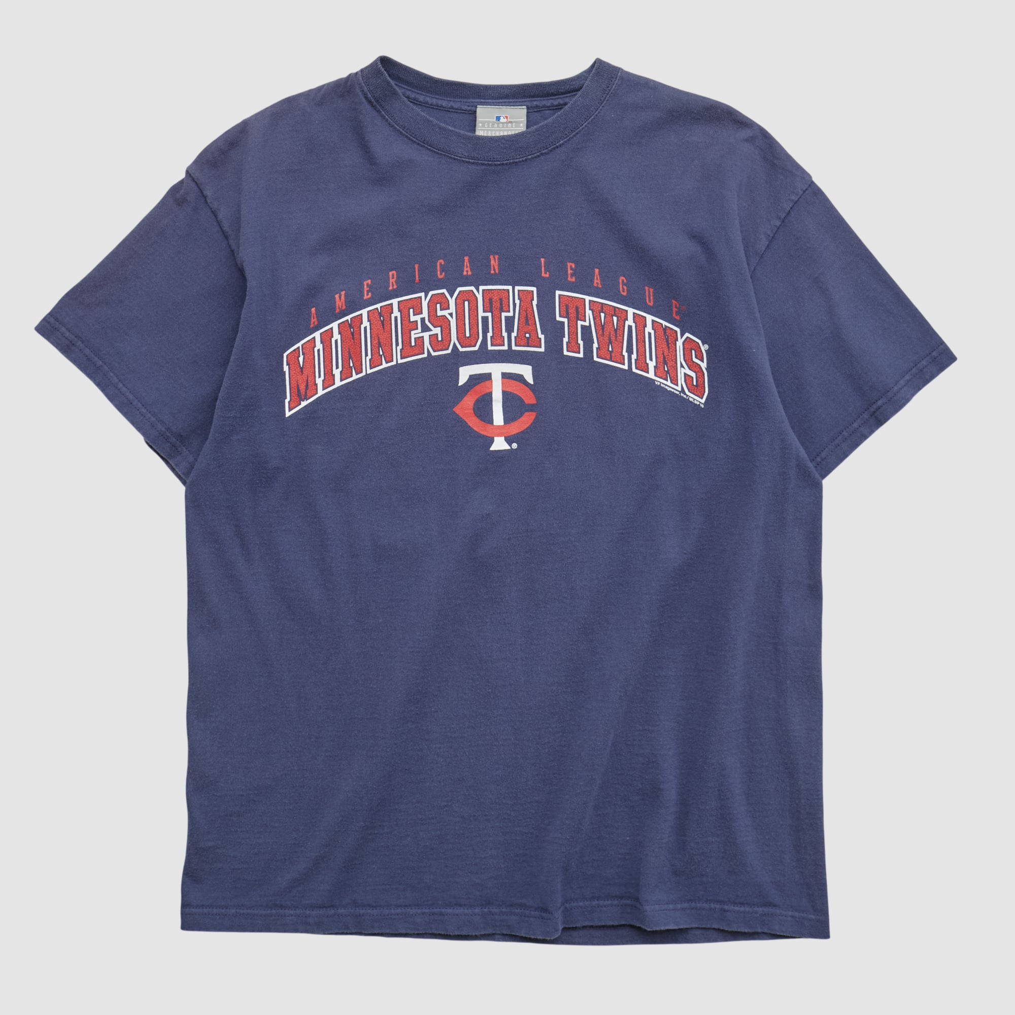 Minnesota Twins Genuine Merchandise 2000s T-shirt - Navy - S