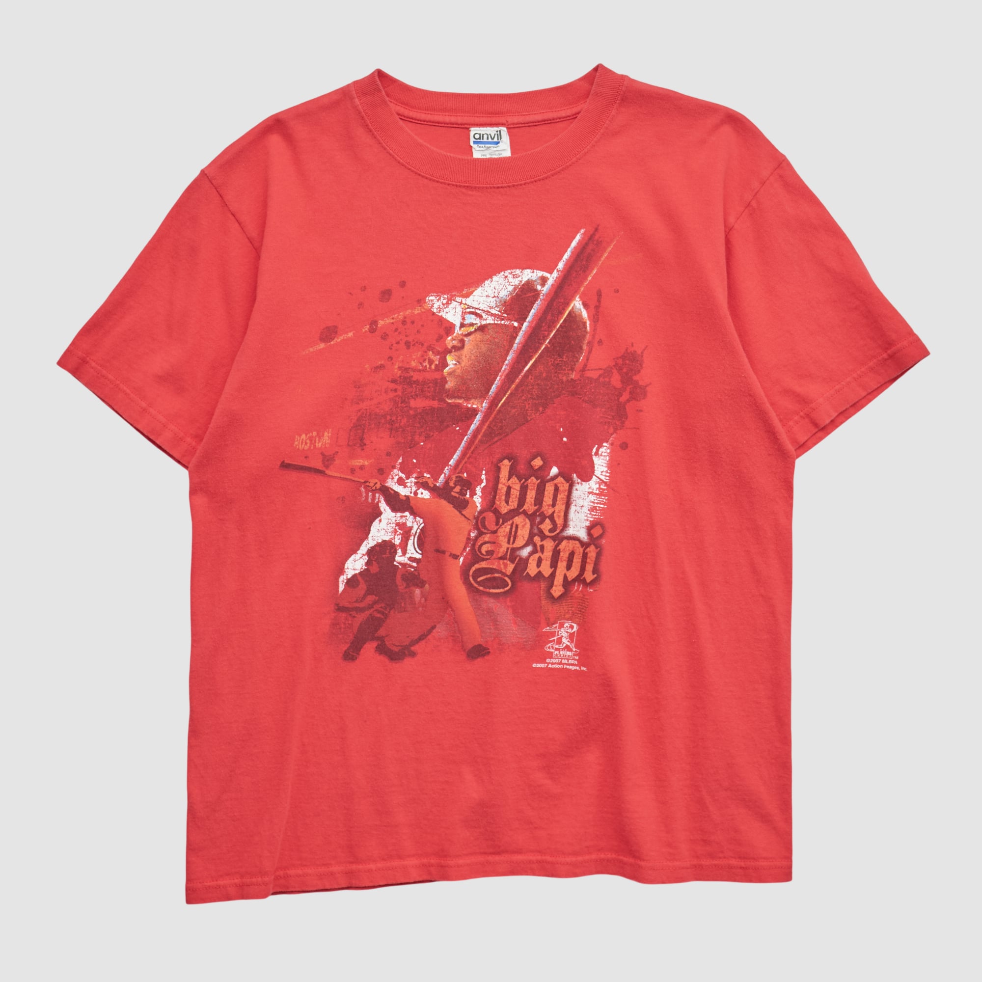 David Ortiz Anvil 2007 T-shirt - Red - XS