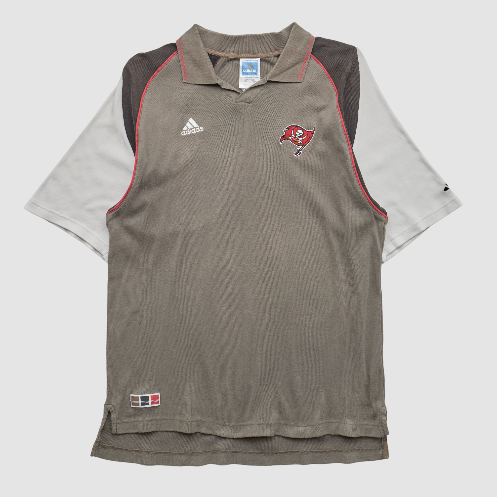 Tampa Bay Buccaneers Adidas 2000s Polo - Brown - M