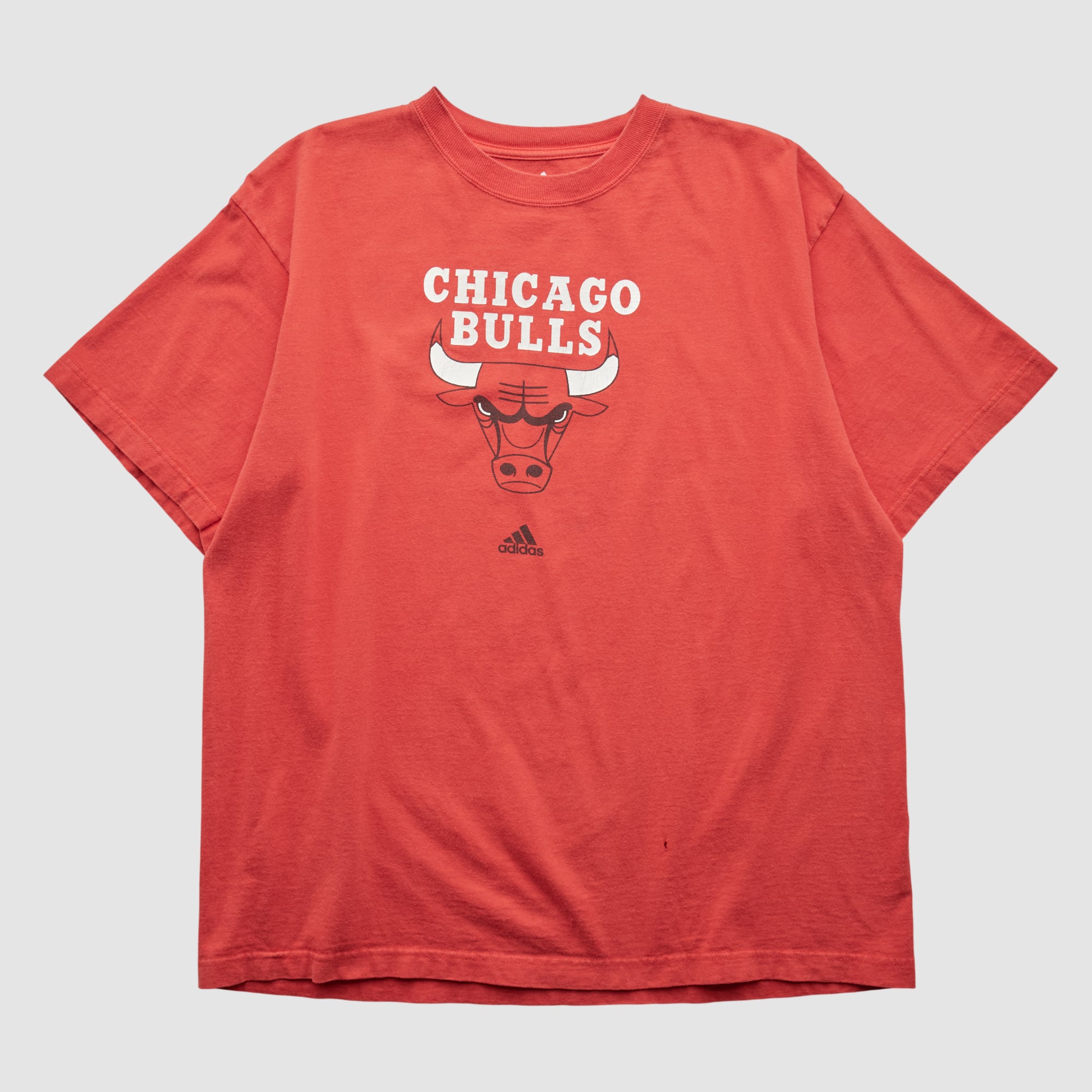 Chicago Bulls Adidas 2010s T-shirt - Red - M