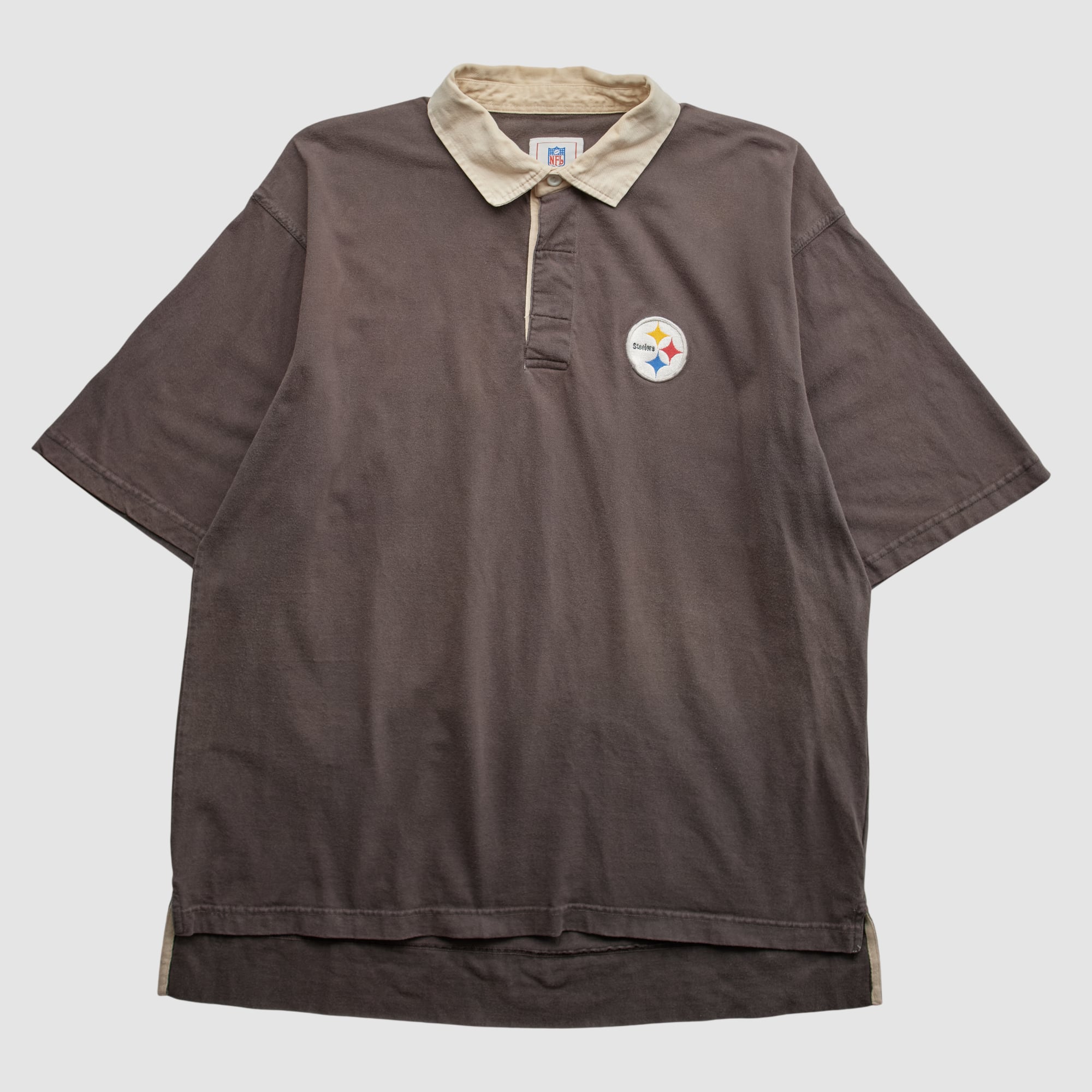 Pittsburgh Steelers NFL 2000s Polo - Brown - 2XL