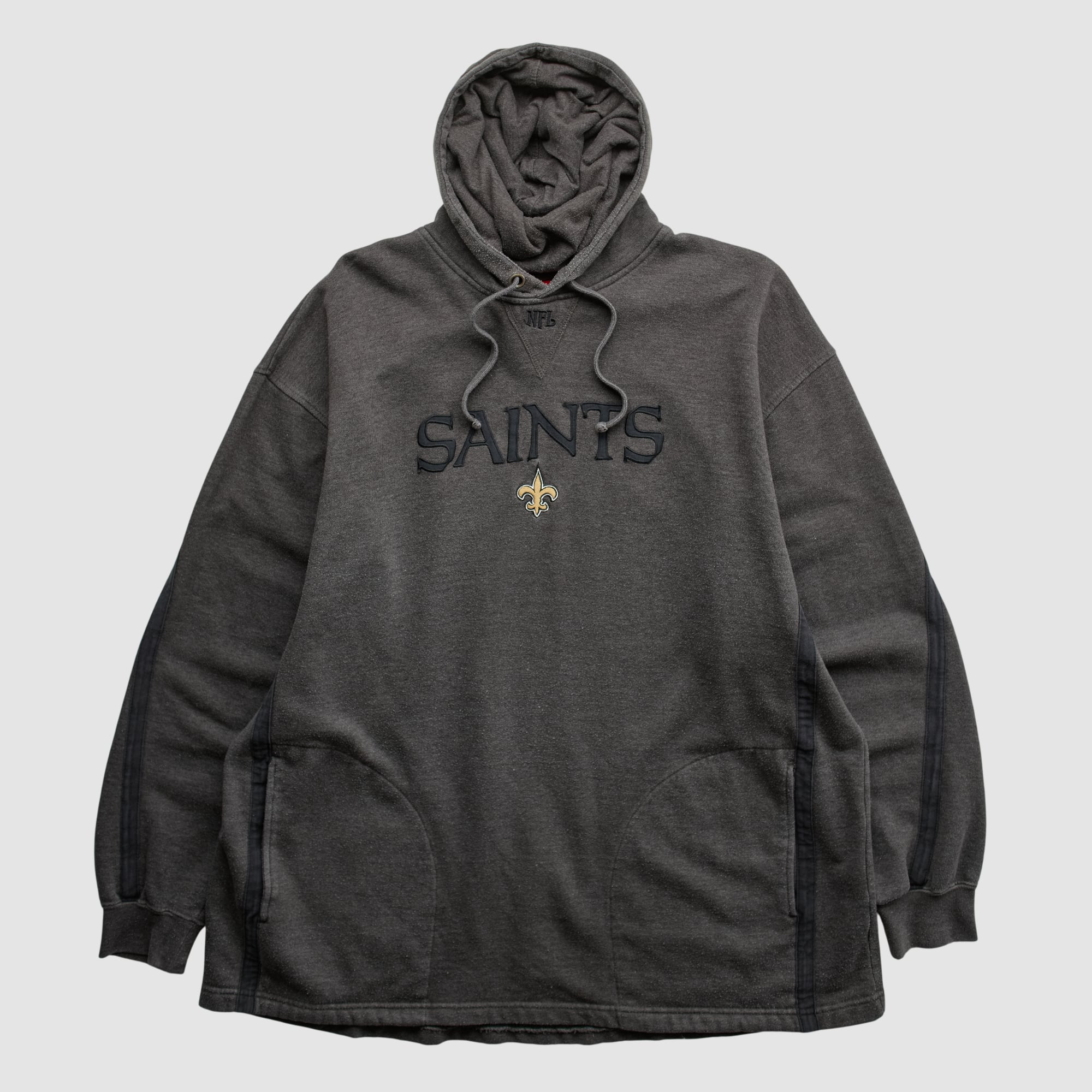 New Orleans Saints 2010s Hooded Pullover Sweatshirt - Charcoal - 2XL