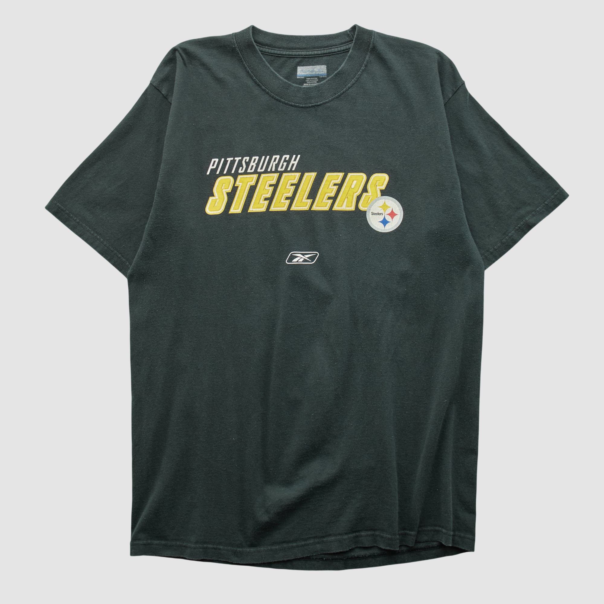Pittsburgh Steelers Reebok 2000s T-shirt - Black - M