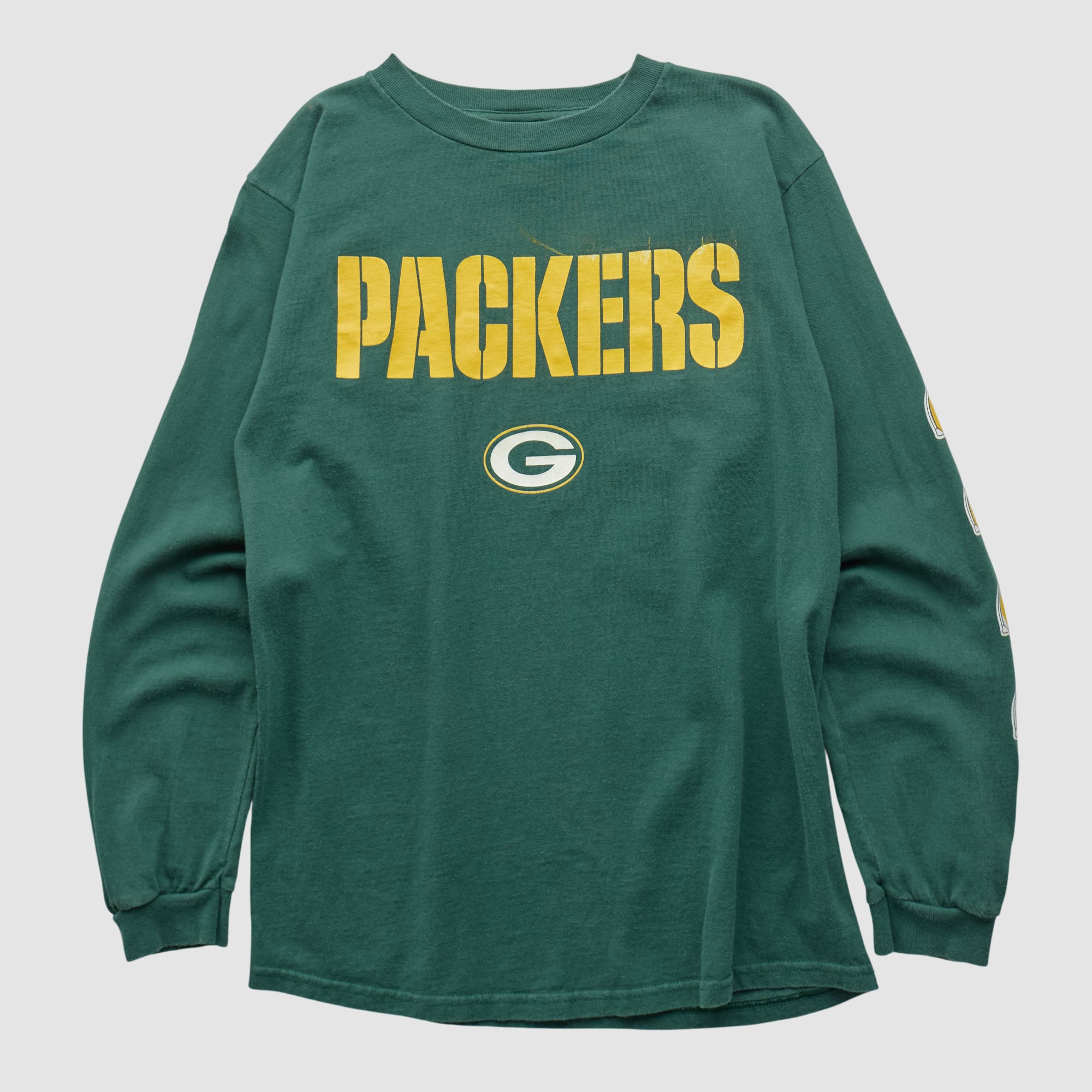 Green Bay Packers NFL 2000s Long Sleeve T-shirt - Green - S