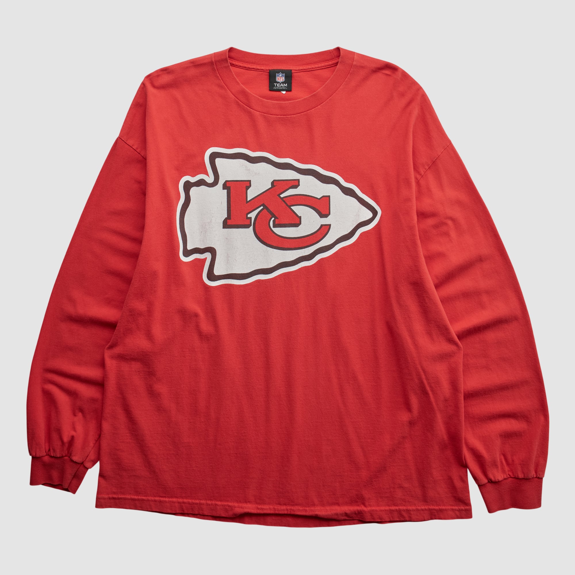Kansas City Chiefs NFL 2010s Long Sleeve T-shirt - Red - XL