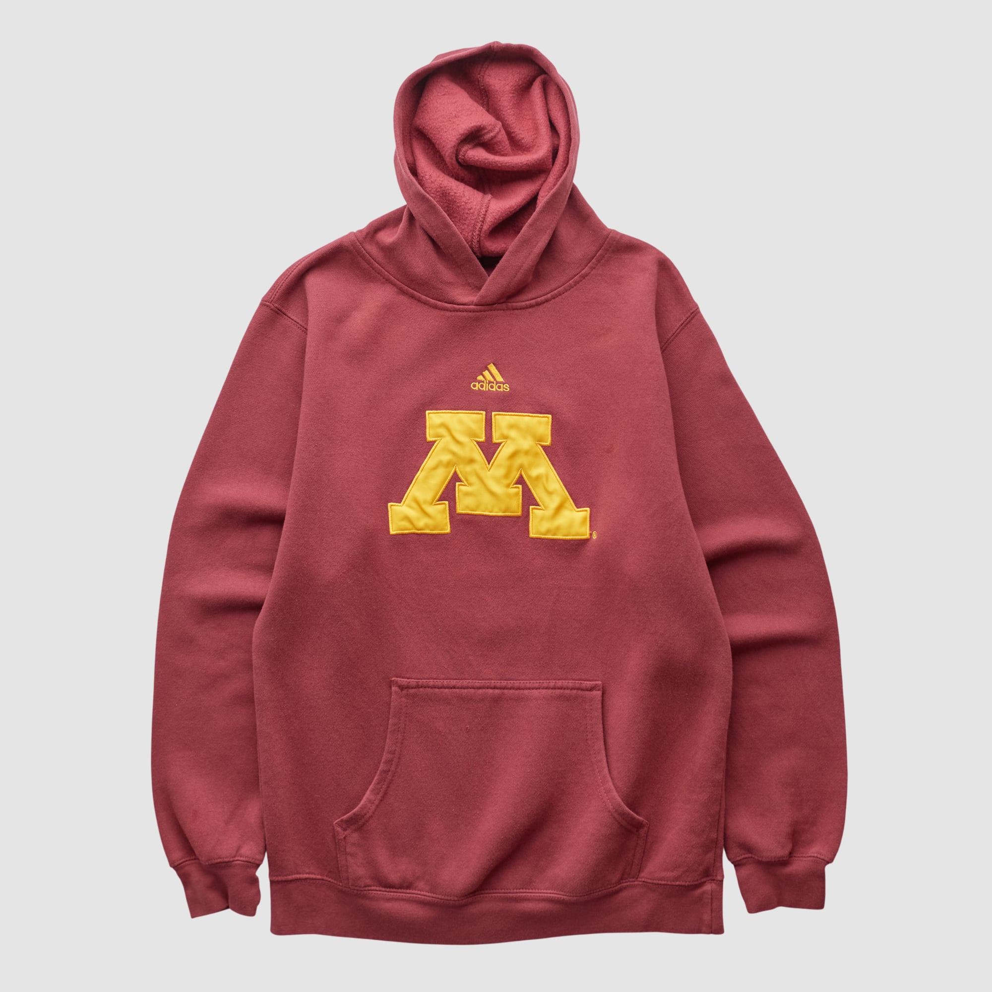 Minnesota Golden Gophers Adidas 2010s Hooded Pullover Sweatshirt - Maroon - XS