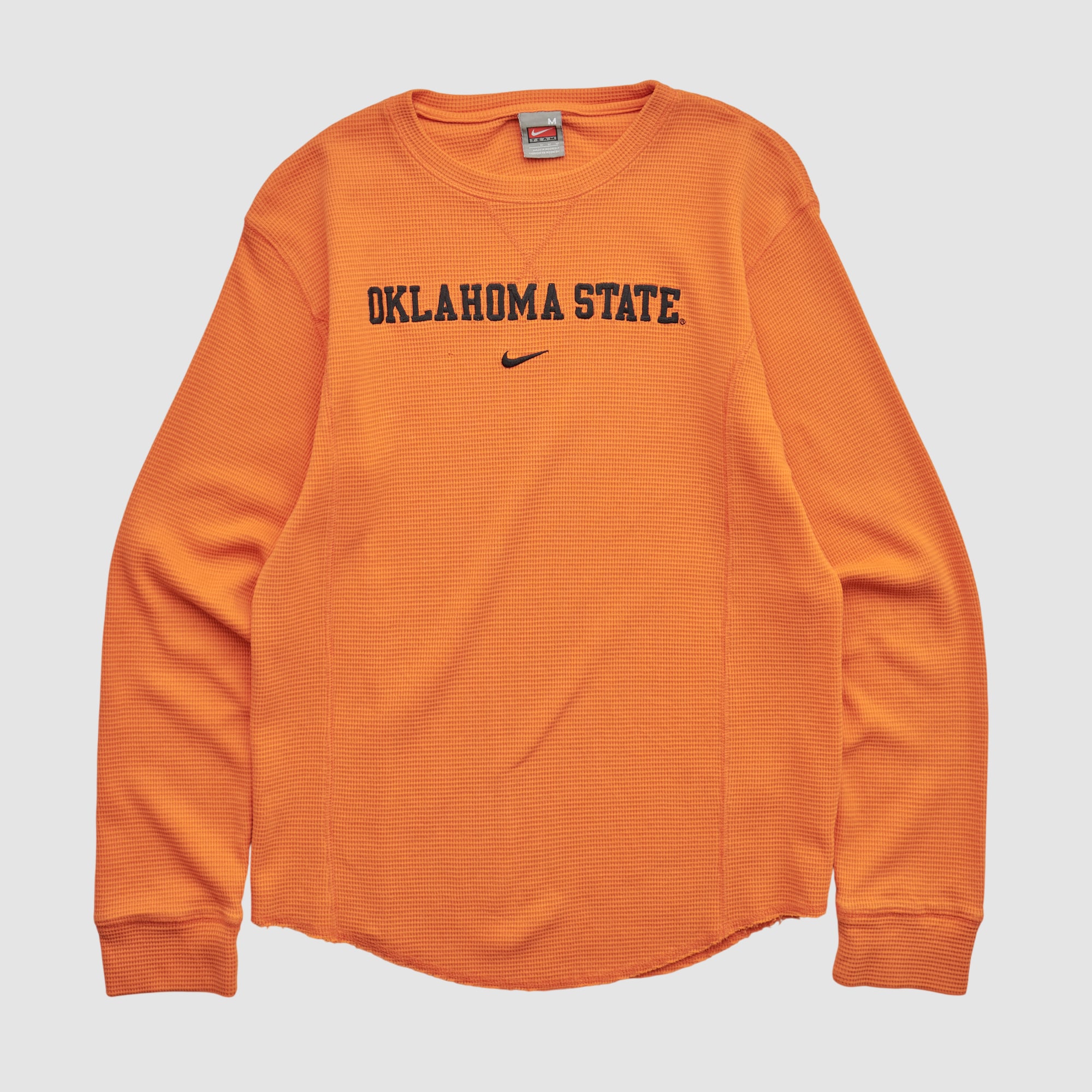 Oklahoma State Cowboys Nike 2000s Long Sleeve Top - Orange - S