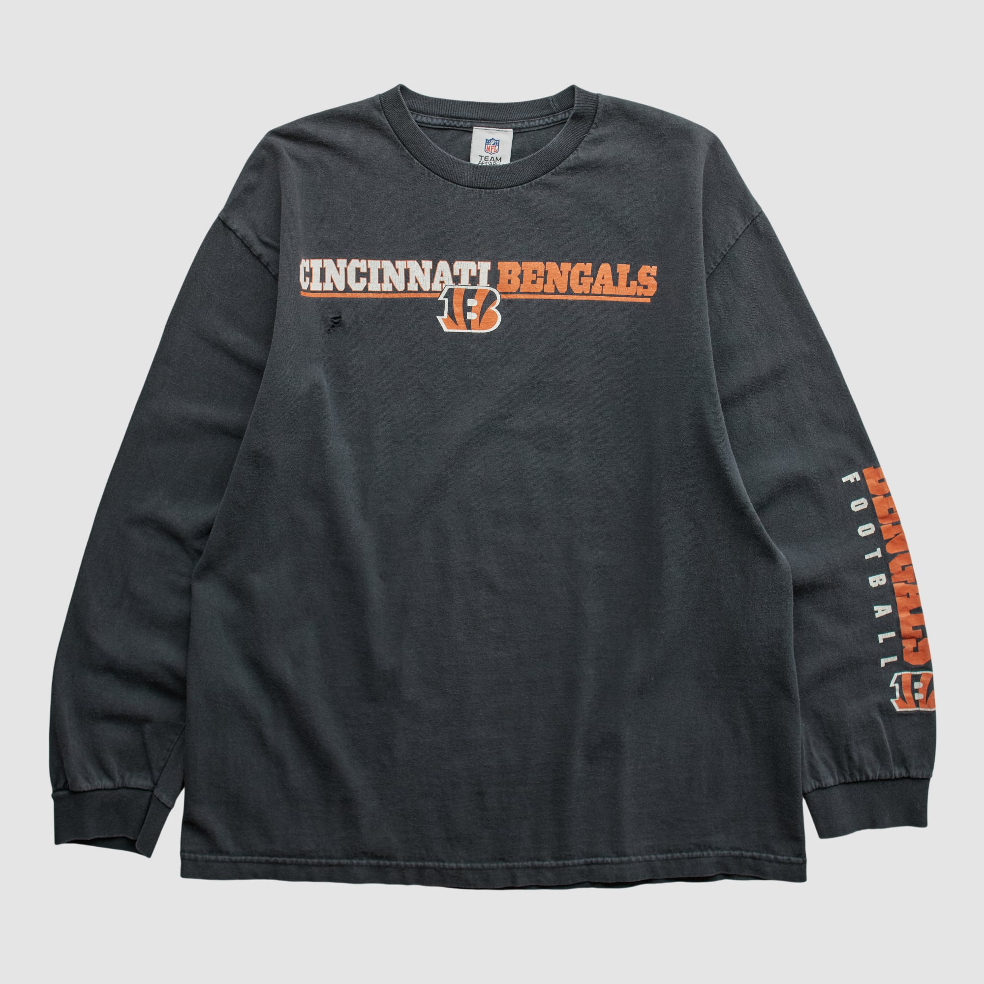 Cincinnati Bengals NFL 2010s Long Sleeve T-shirt - Black - L