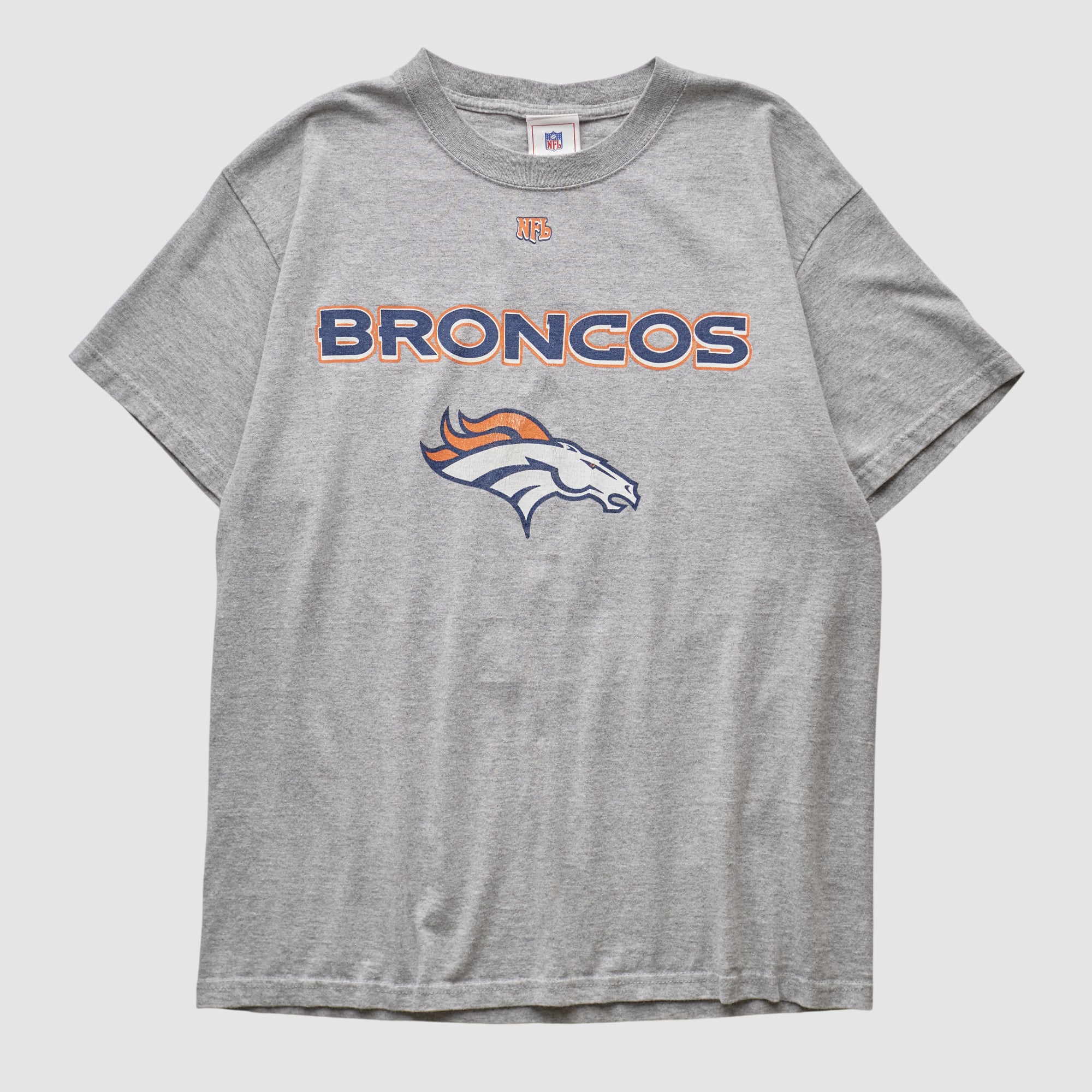 Denver Broncos NFL 2000s T-shirt - Heather Gray - S