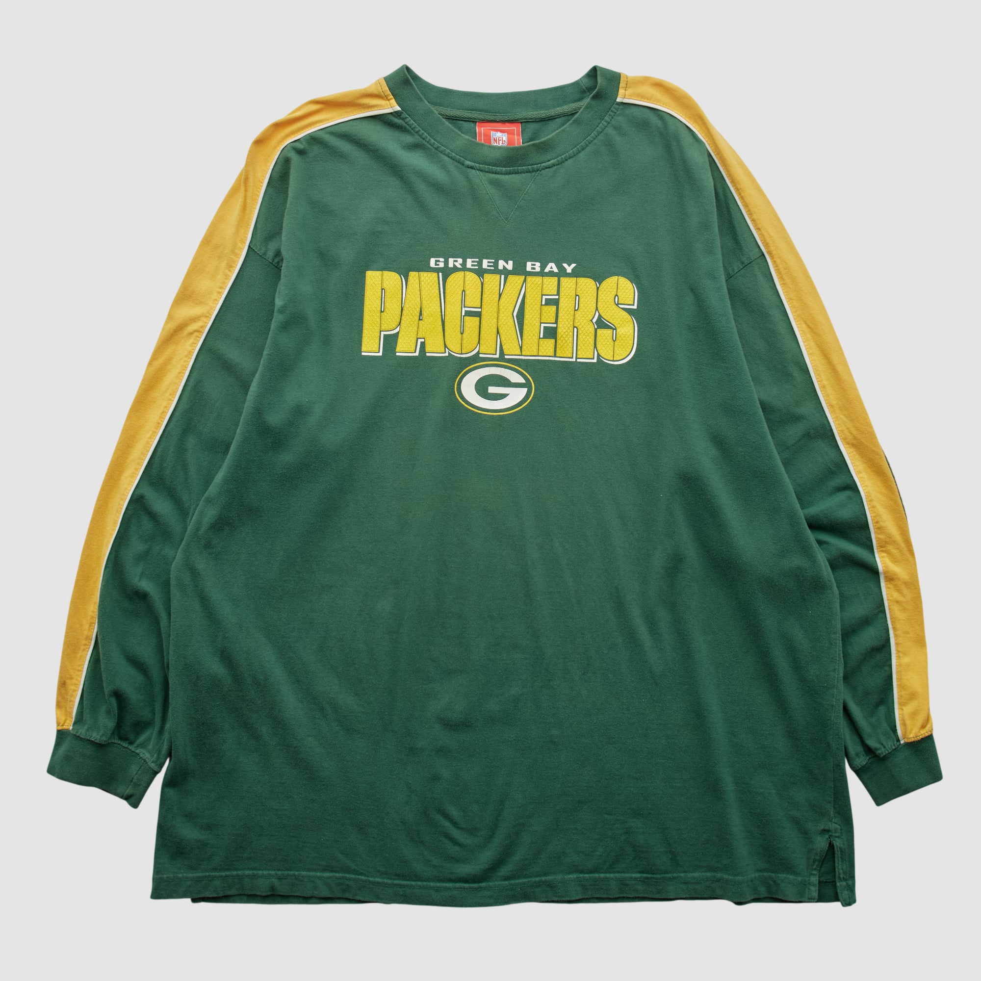 Green Bay Packers 2000s Long Sleeve T-shirt - Green - 2XL