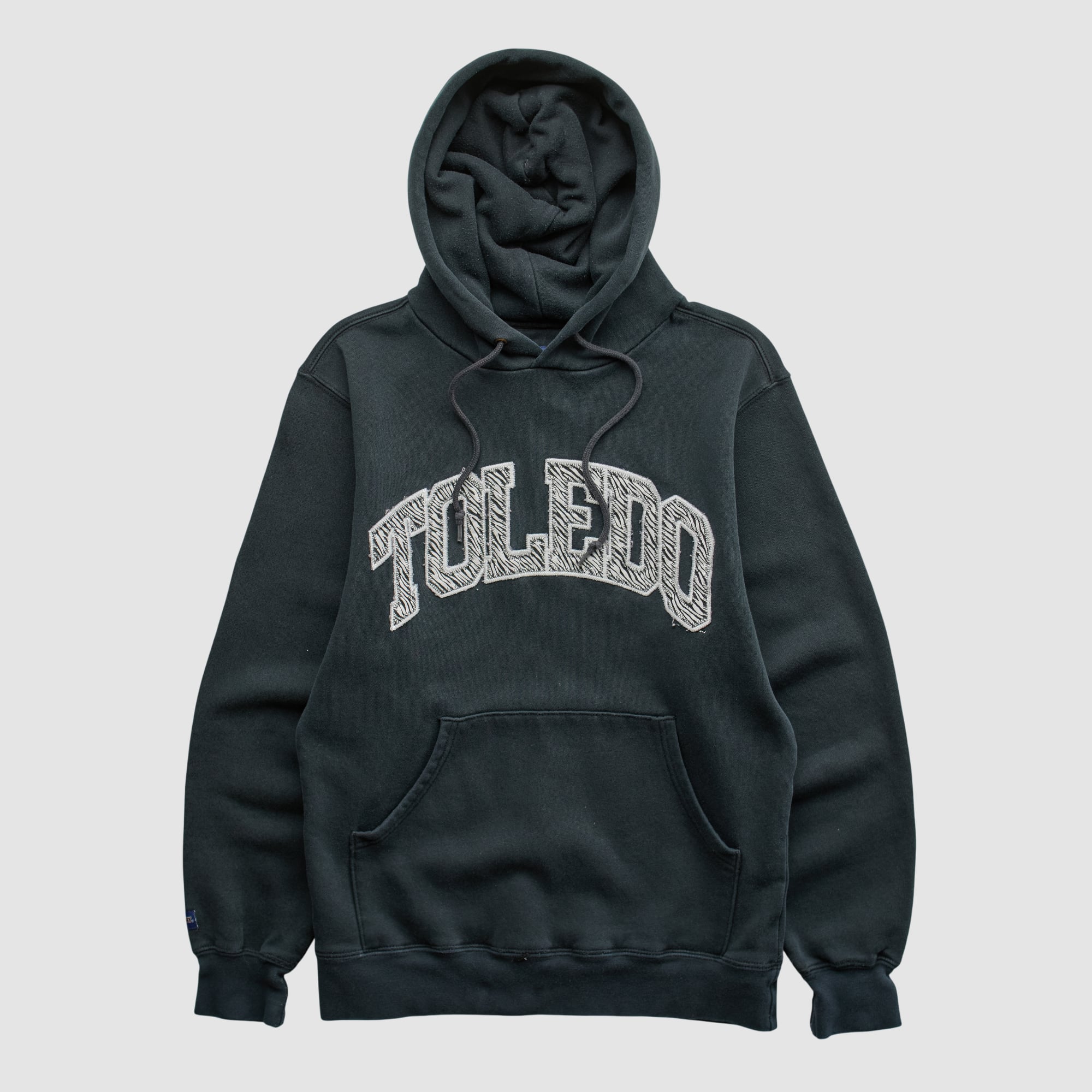 Toledo Rockets Jansport 2000s Hooded Pullover Sweatshirt - Black - XS