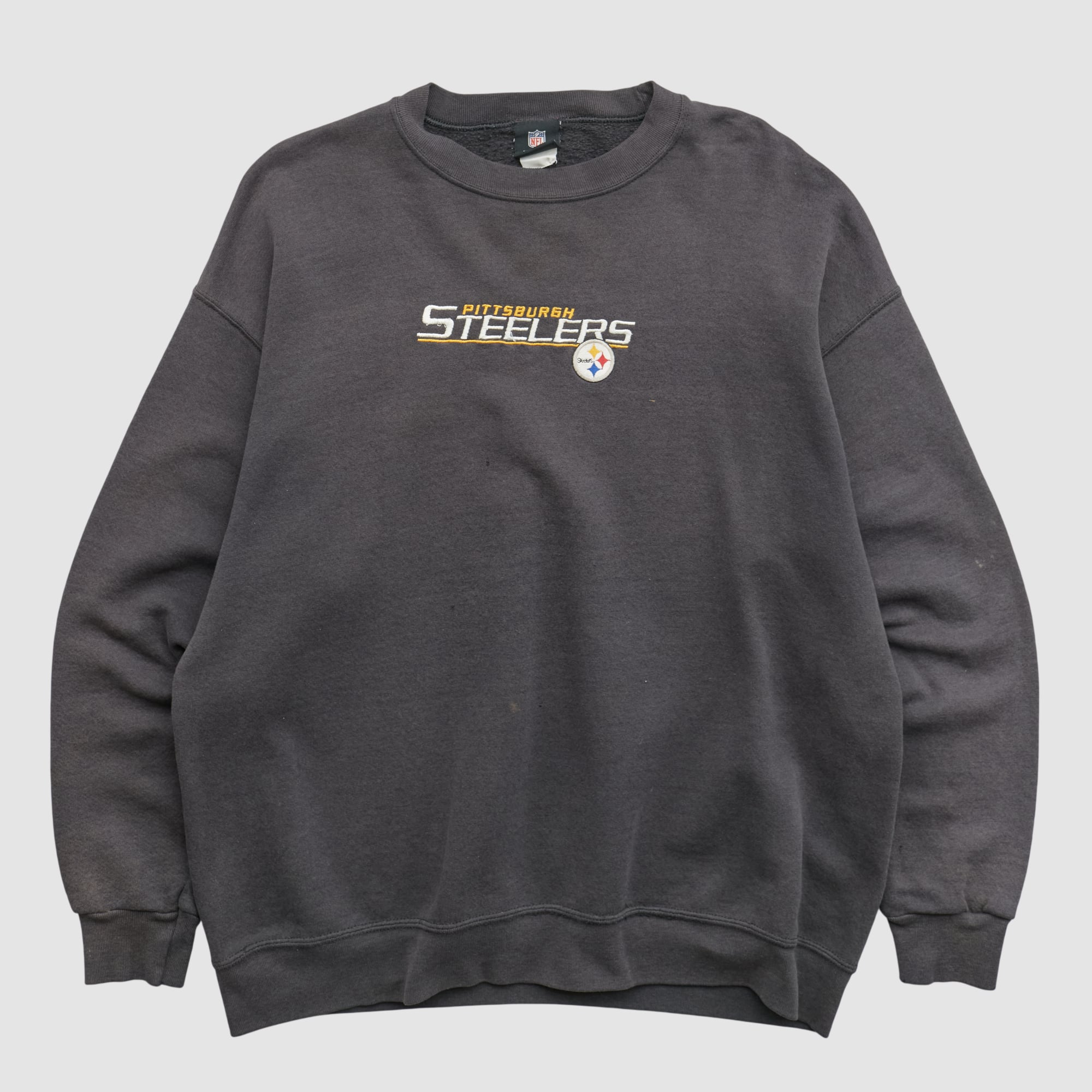 Pittsburgh Steelers NFL 2010s Pullover Sweatshirt - Black - L