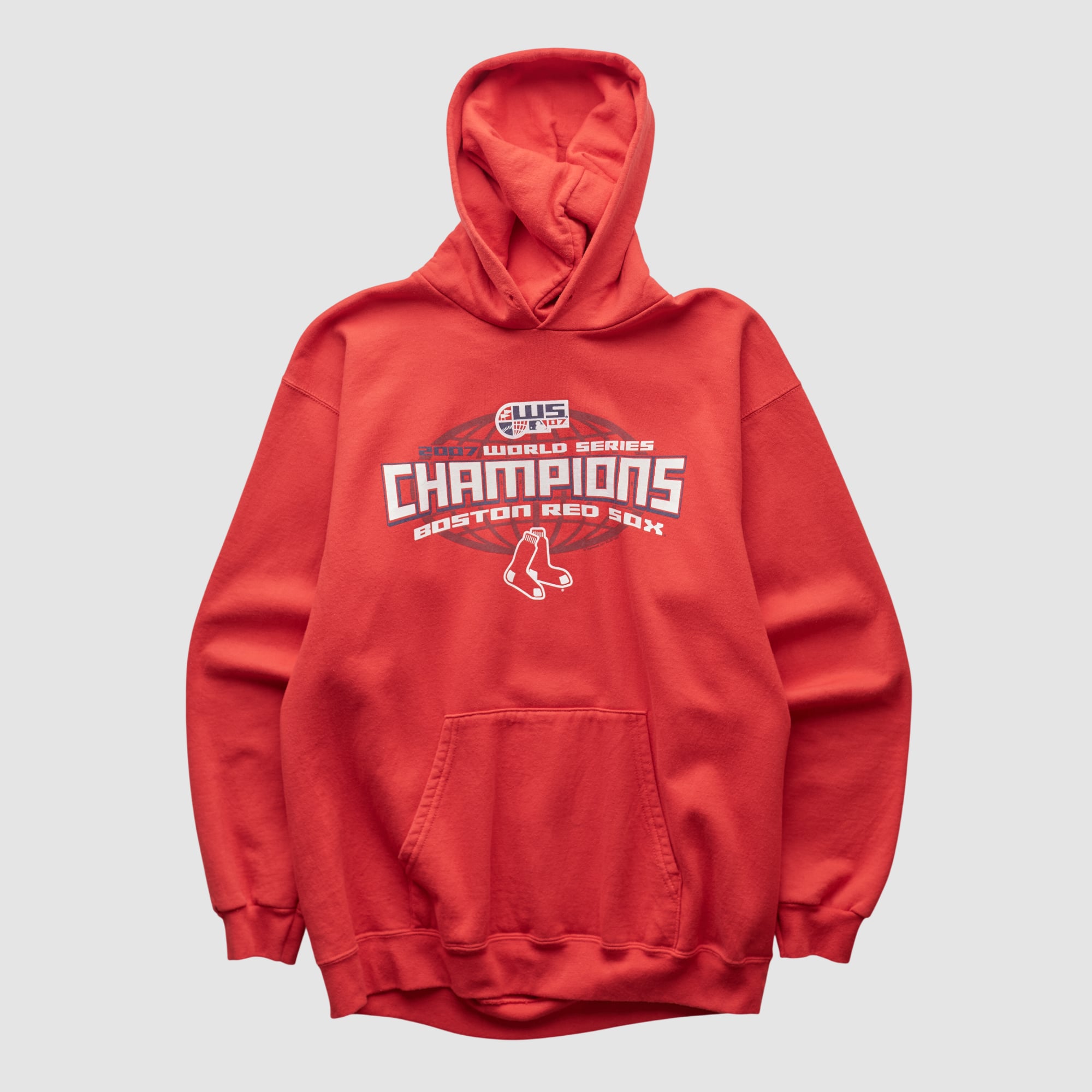 Boston Red Sox CSA 2007 Hooded Pullover Sweatshirt - Red - S