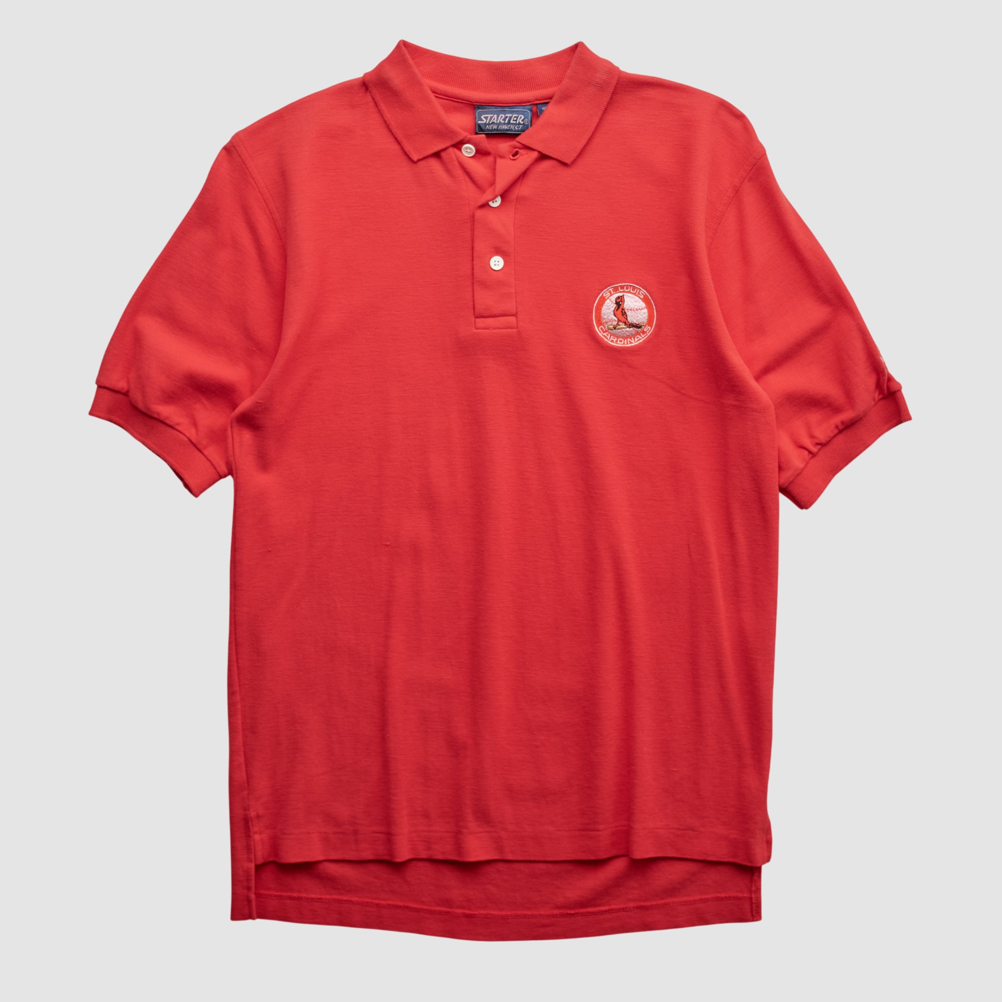 St. Louis Cardinals Starter 90s Polo - Red - S