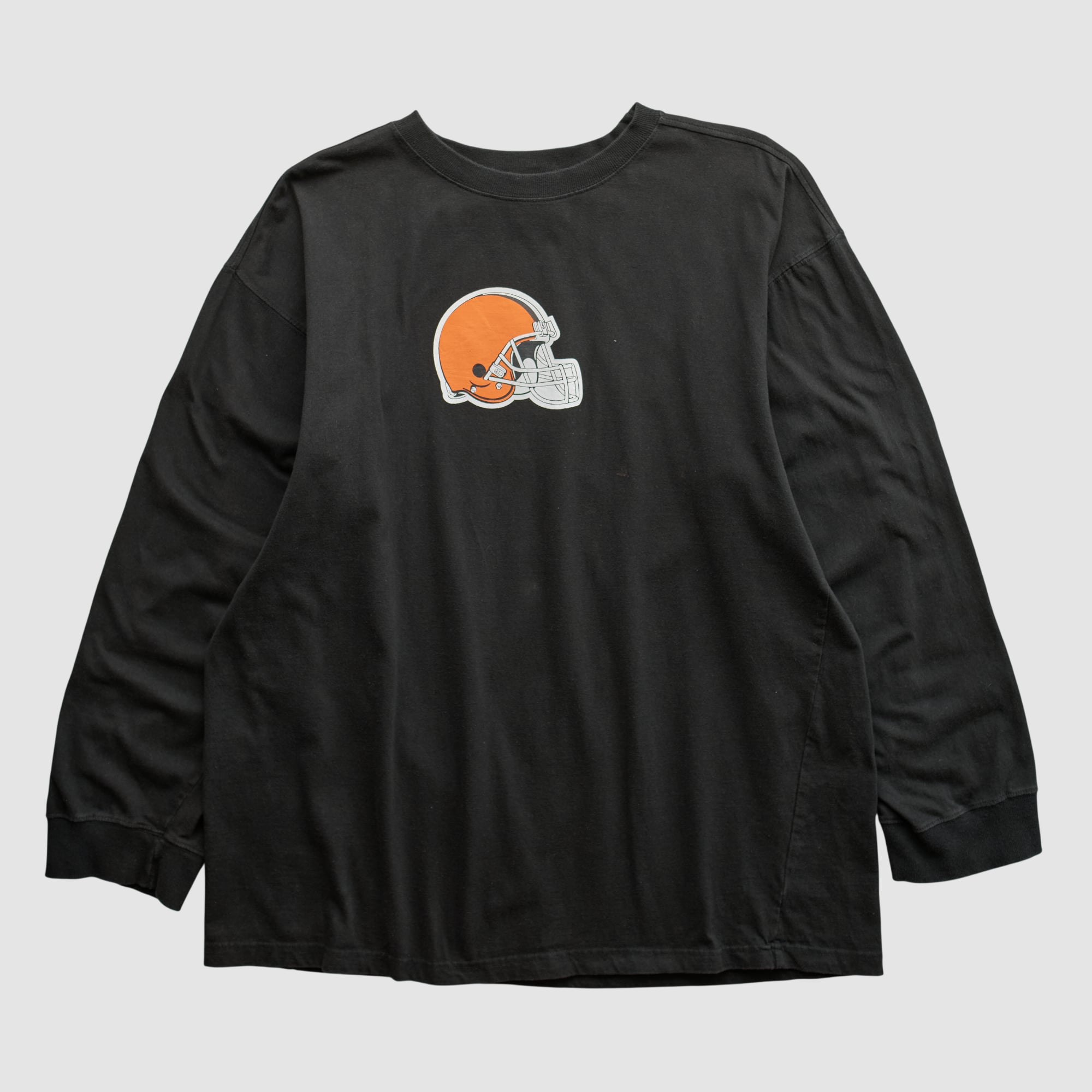 Cleveland Browns NFL 2000s Long Sleeve T-shirt - Black - XL