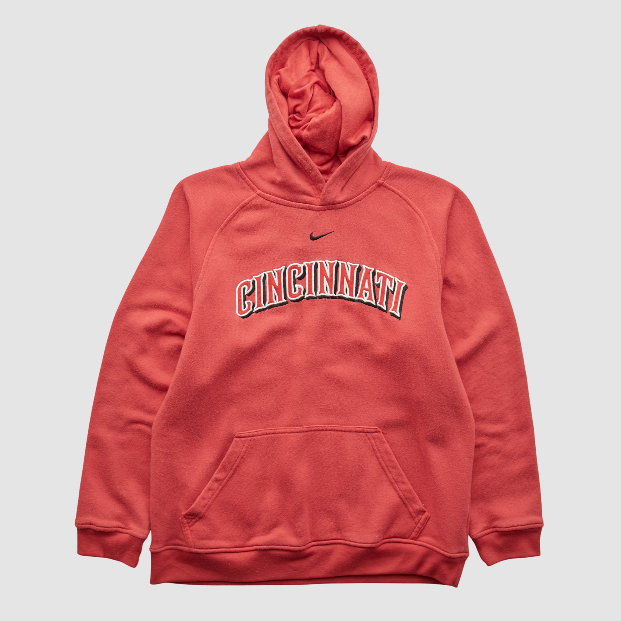 Cincinnati Bearcats Nike 2000s Hooded Pullover Sweatshirt - Red - XS
