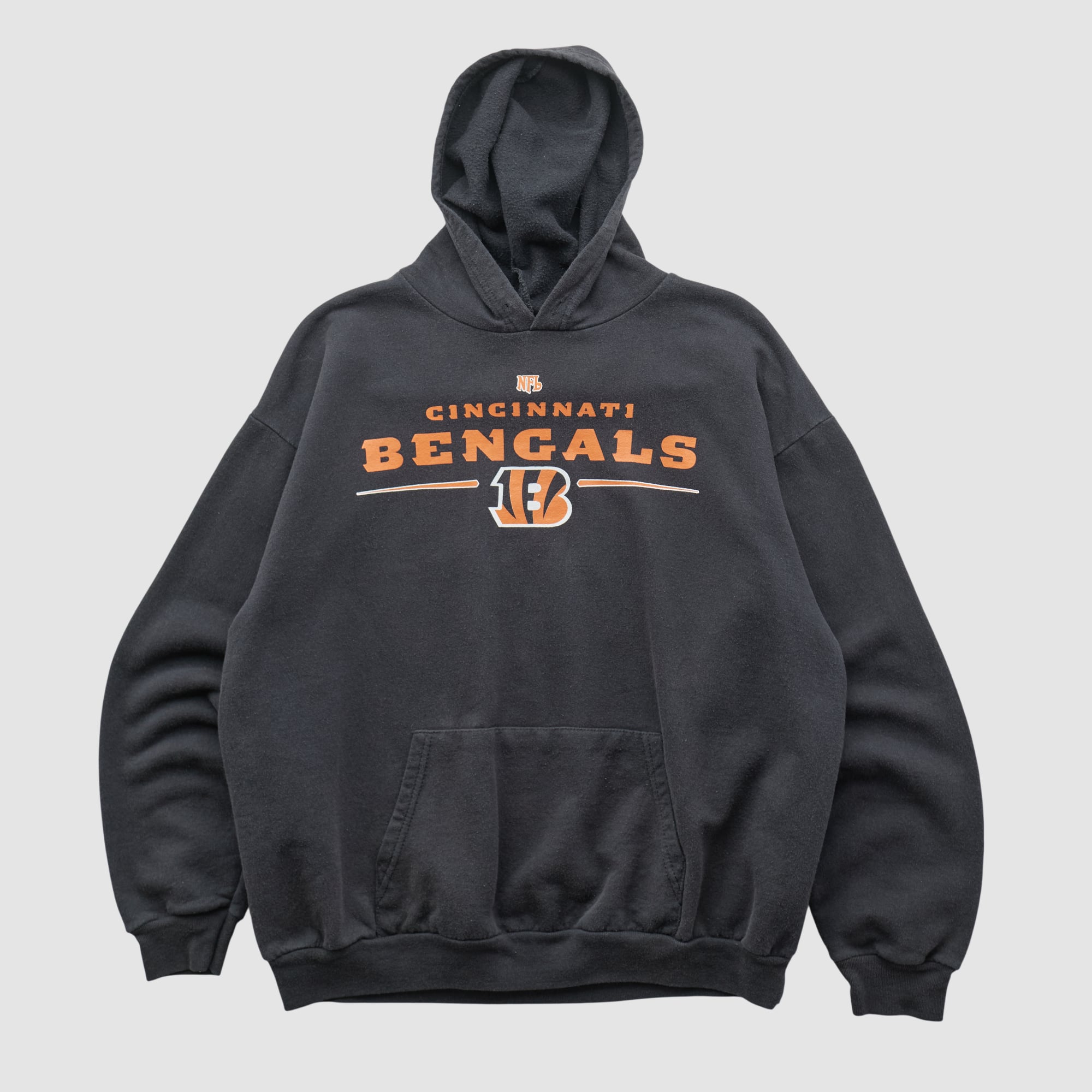 Cincinnati Bengals NFL 2000s Hooded Pullover Sweatshirt - Black - S