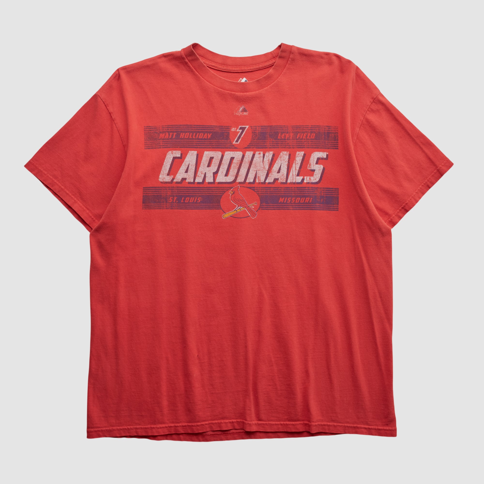 St. Louis Cardinals Majestic 2000s T-shirt - Red - XL