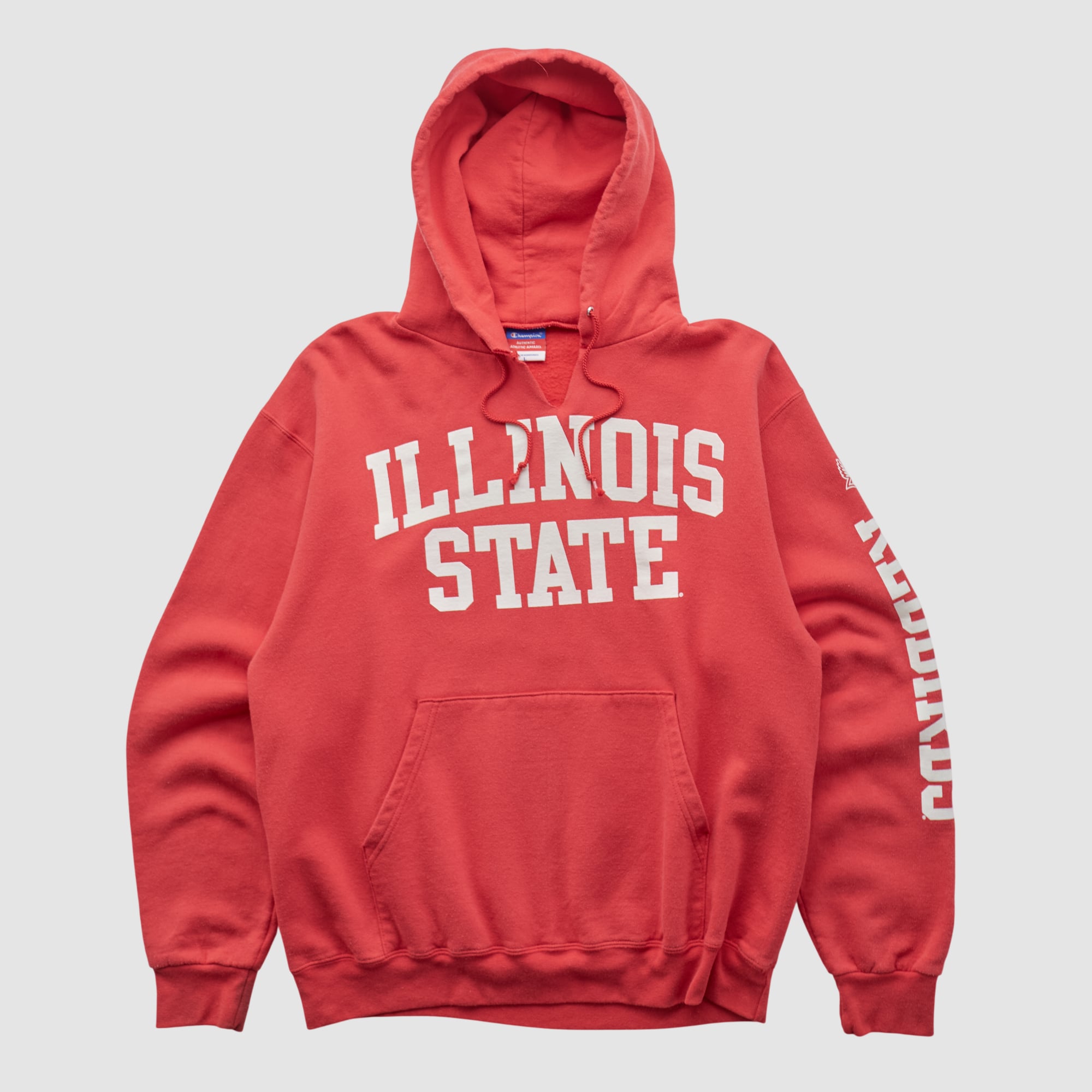 Illinois State Redbirds Champion 2000s Hooded Pullover Sweatshirt - Red - S