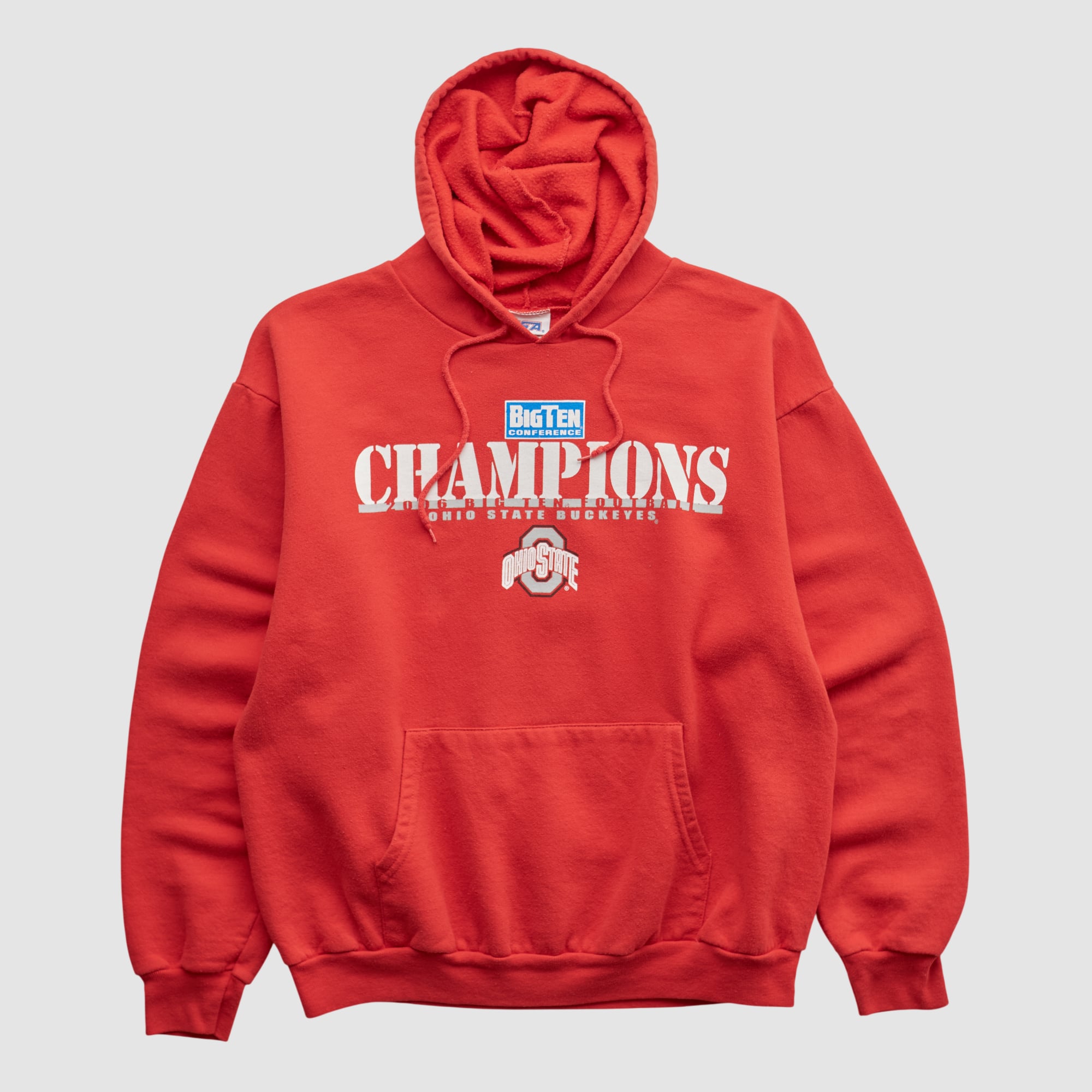 Ohio State Buckeyes CSA 2006 Hooded Pullover Sweatshirt - Red - XS