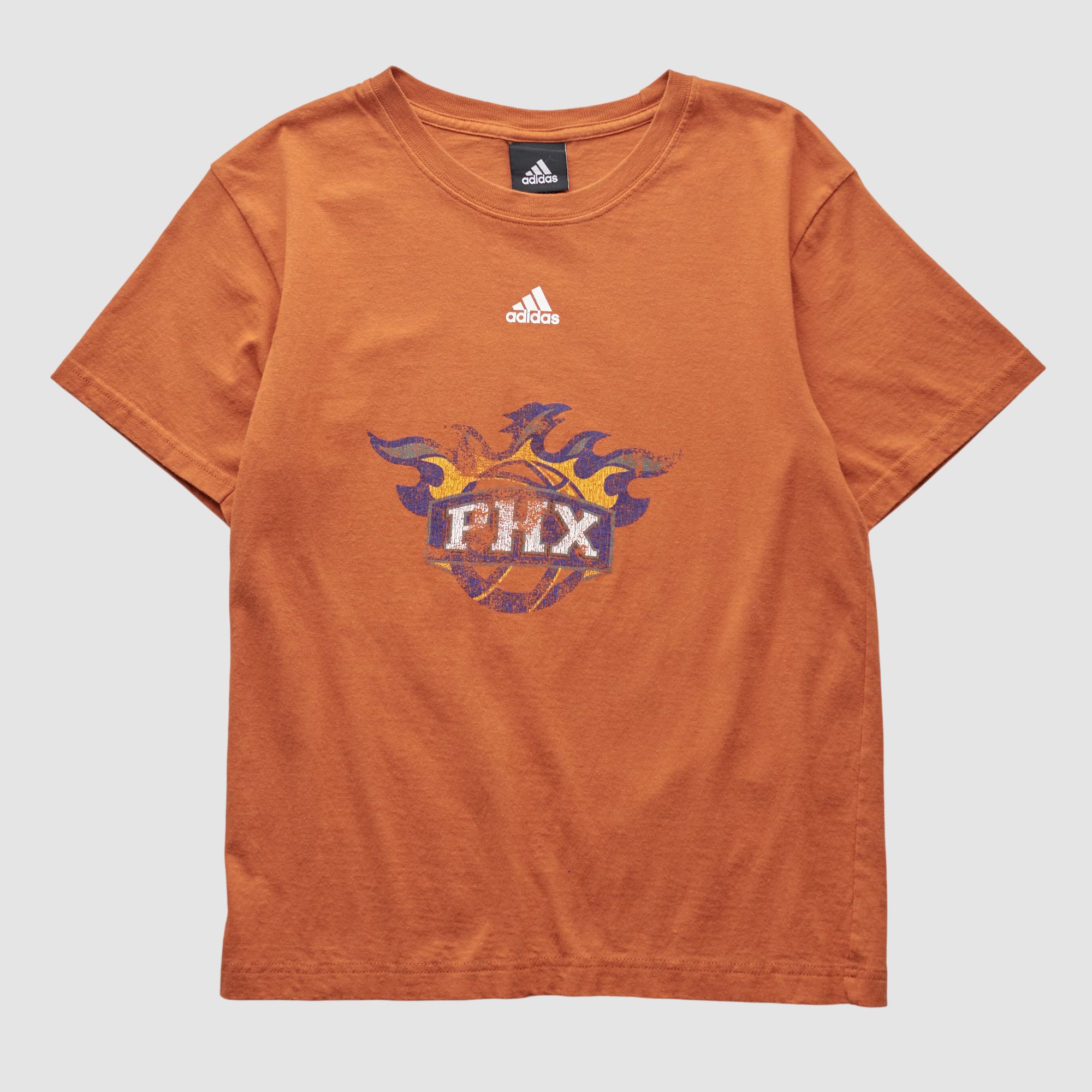 Phoenix Suns Adidas 2010s T-shirt - Orange - XS
