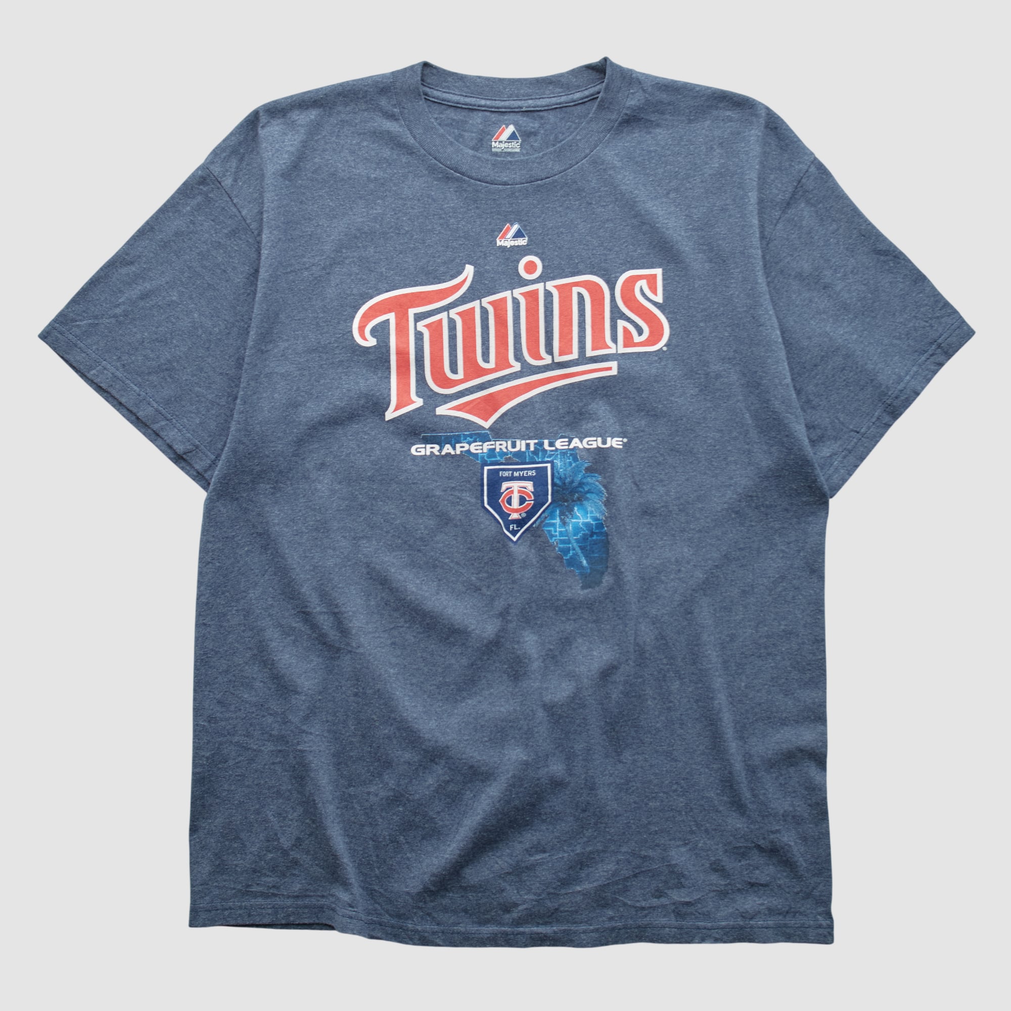 Minnesota Twins Majestic 2010s T-shirt - Navy - L