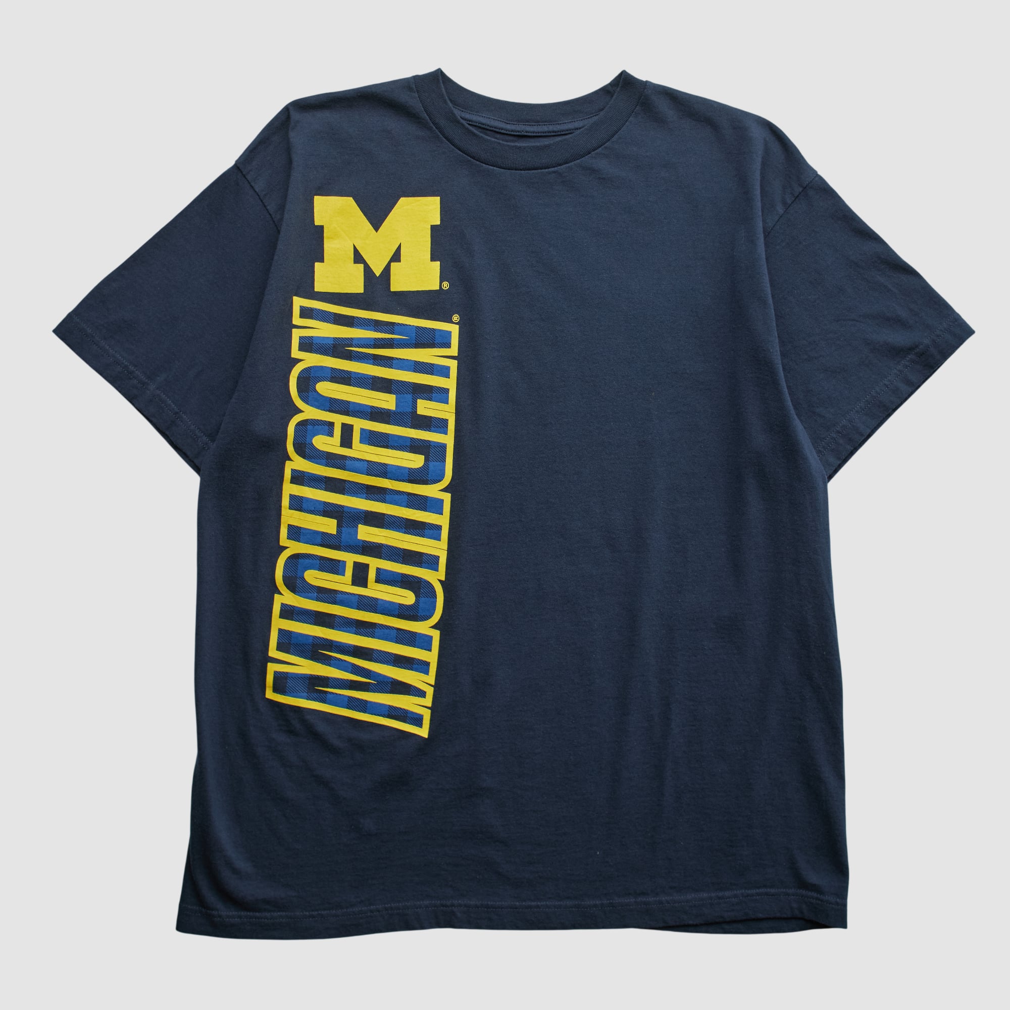 Michigan Wolverines Champs 2000s T-shirt - Navy - M