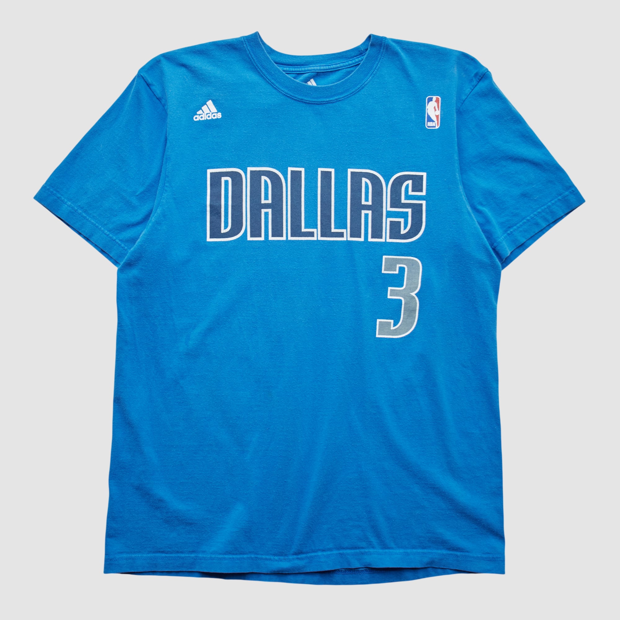 Dallas Mavericks Adidas 2010s T-shirt - Blue - S