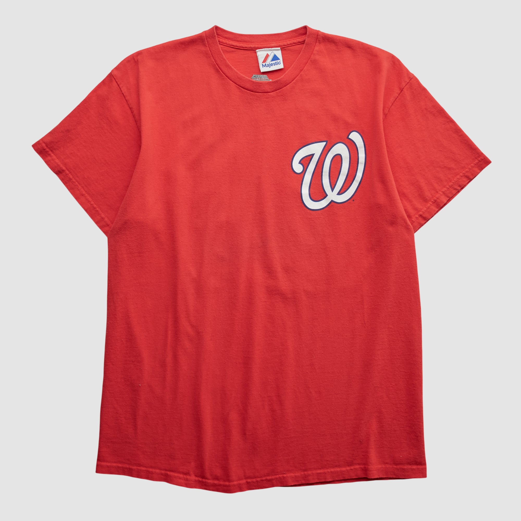 Washington Nationals Majestic 2000s T-shirt - Red - M
