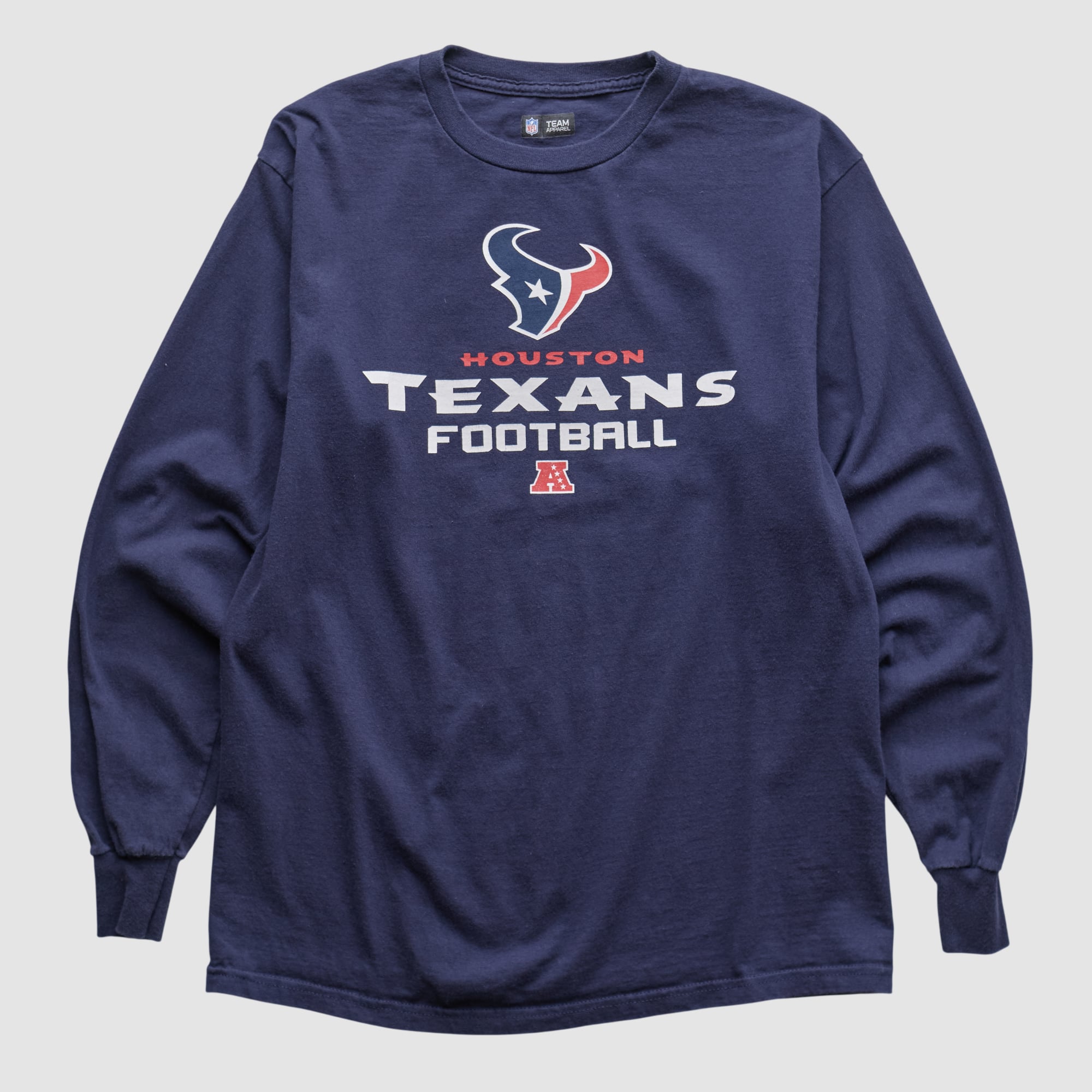 Houston Texans NFL 2000s Long Sleeve T-shirt - Navy - S