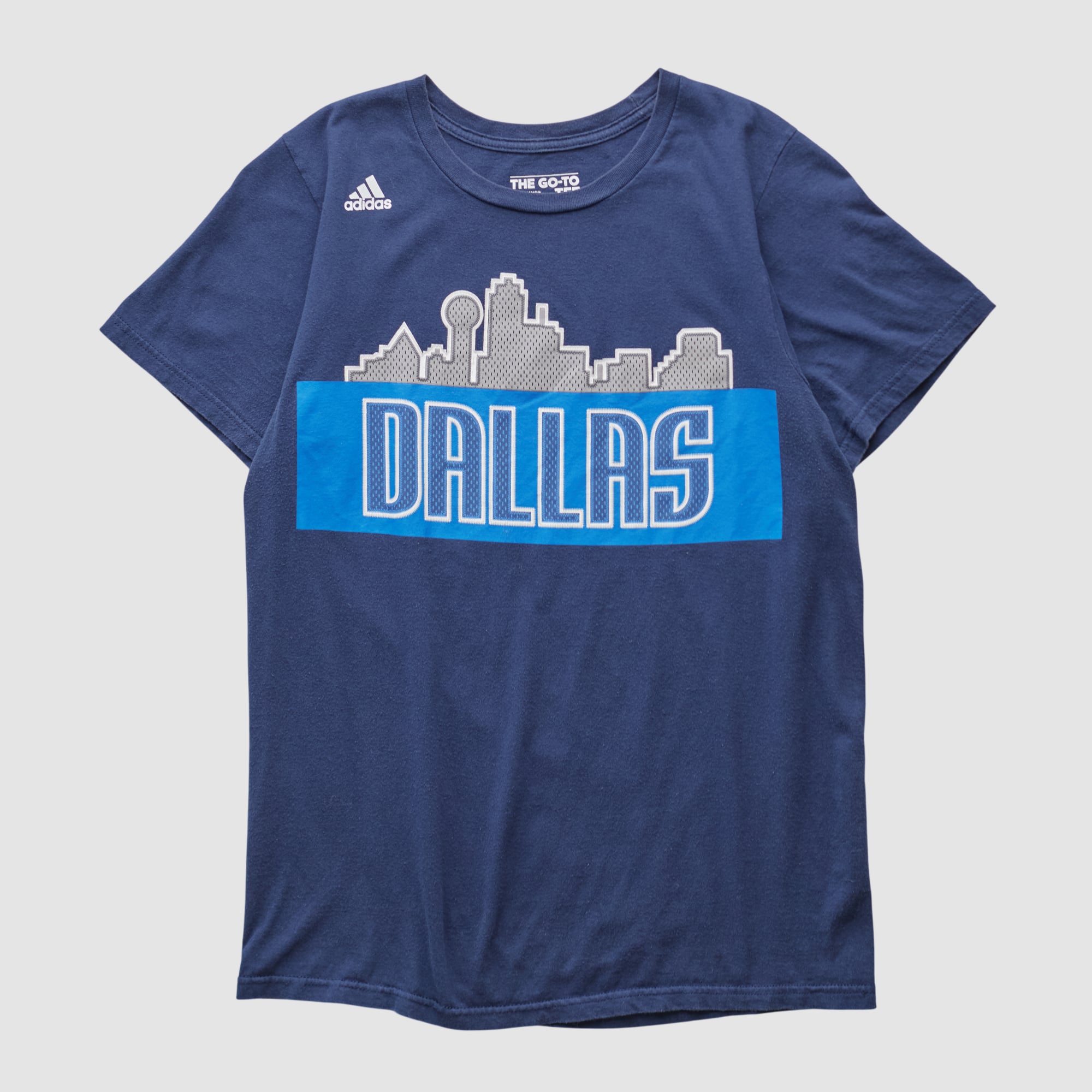 Dallas Mavericks Adidas 2010s T-shirt - Navy - S