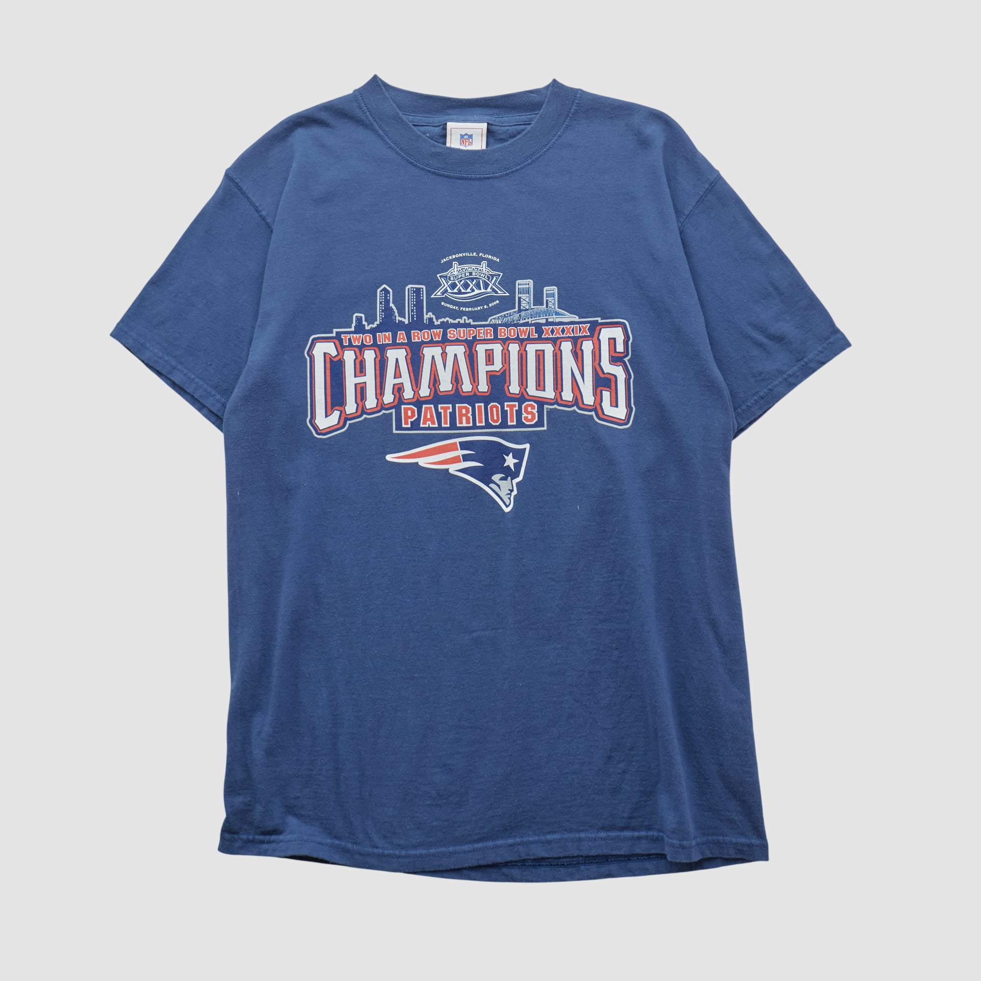 New England Patriots NFL 2005 T-shirt - Navy - M