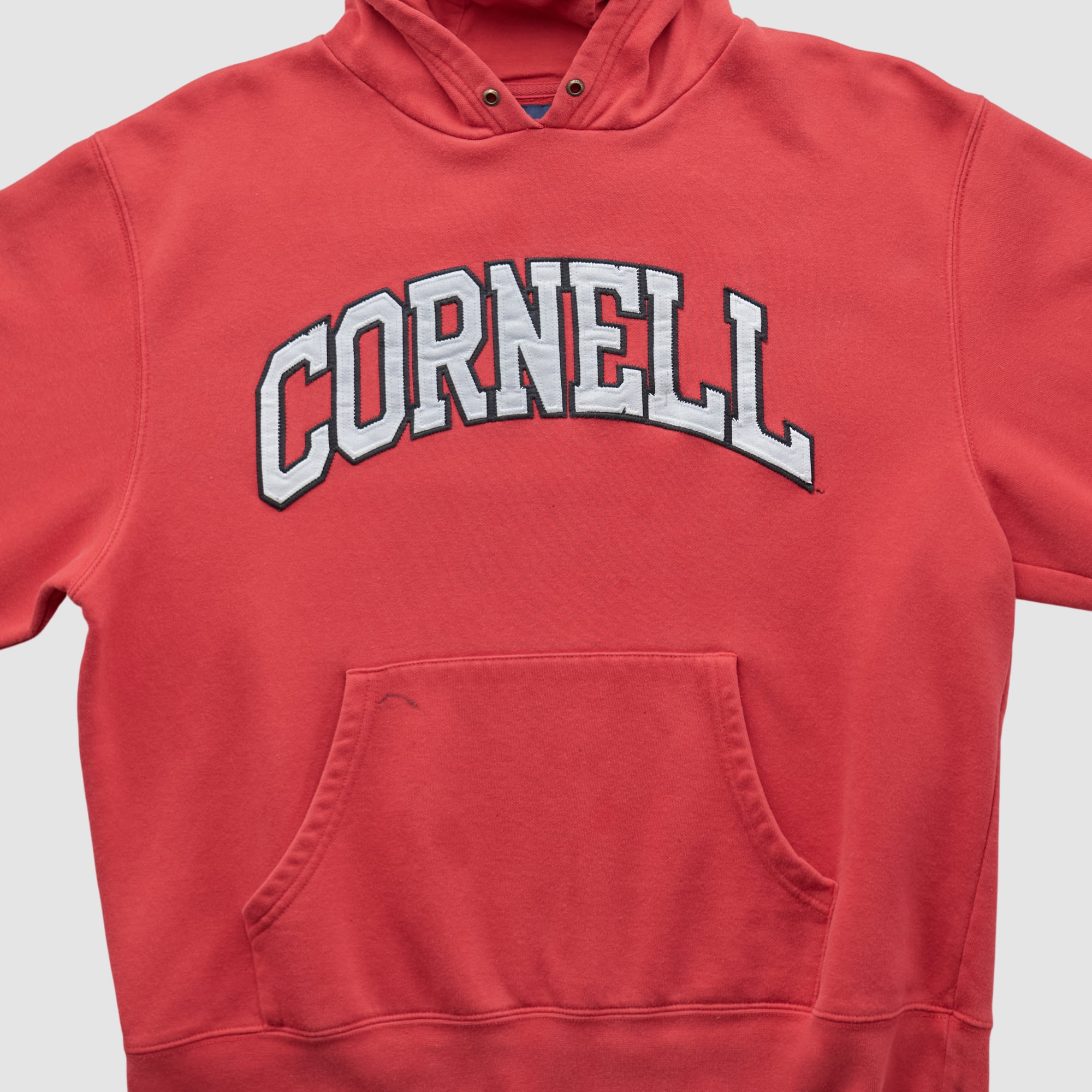 Cornell Big Red Jansport 2000s Hooded Pullover Sweatshirt - Red - S