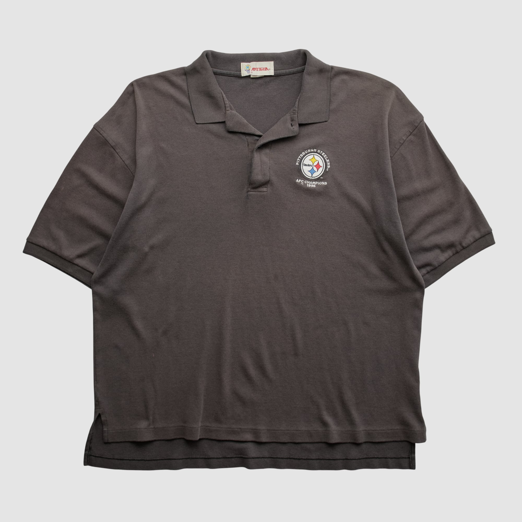 Pittsburgh Steelers Antigua 1995 Polo - Black - L
