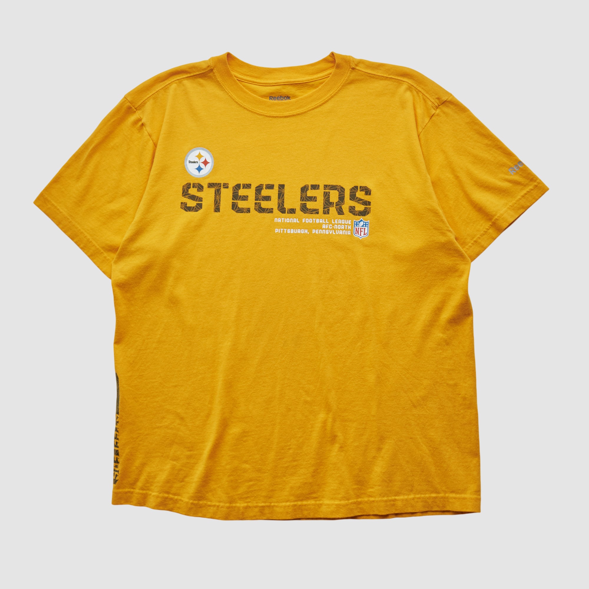 Pittsburgh Steelers Reebok 2000s T-shirt - Yellow - XL