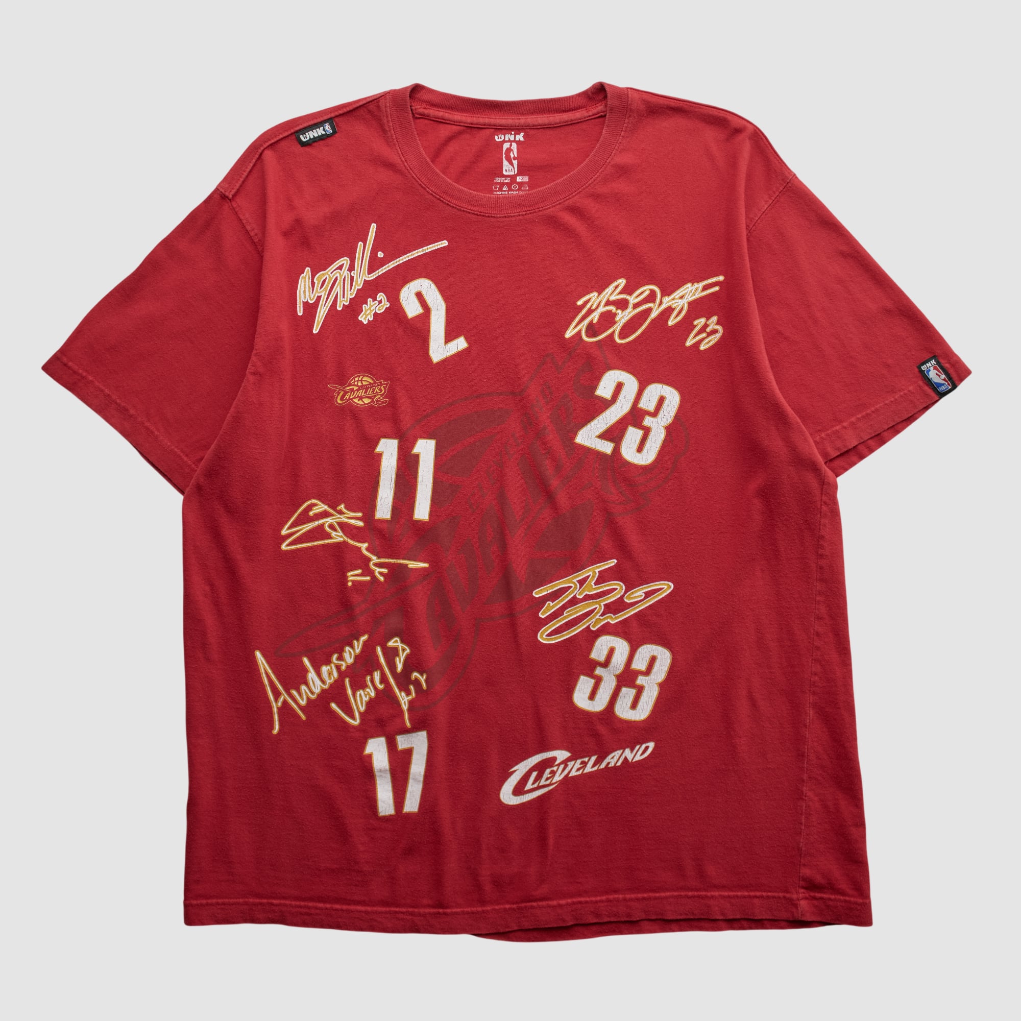 Cleveland Cavaliers UNK 2010s T-shirt - Red - 2XL