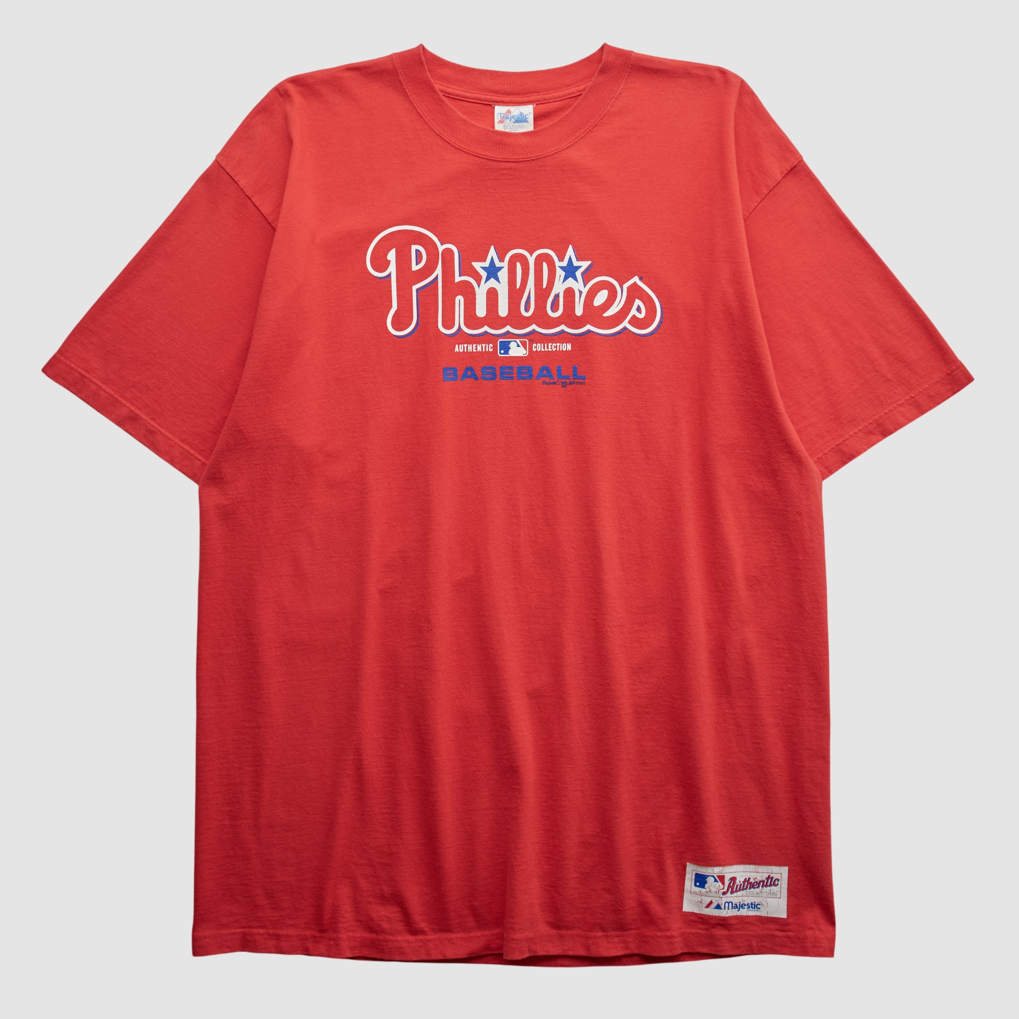 Philadelphia Phillies Majestic 2000s T-shirt - Red - 2XL