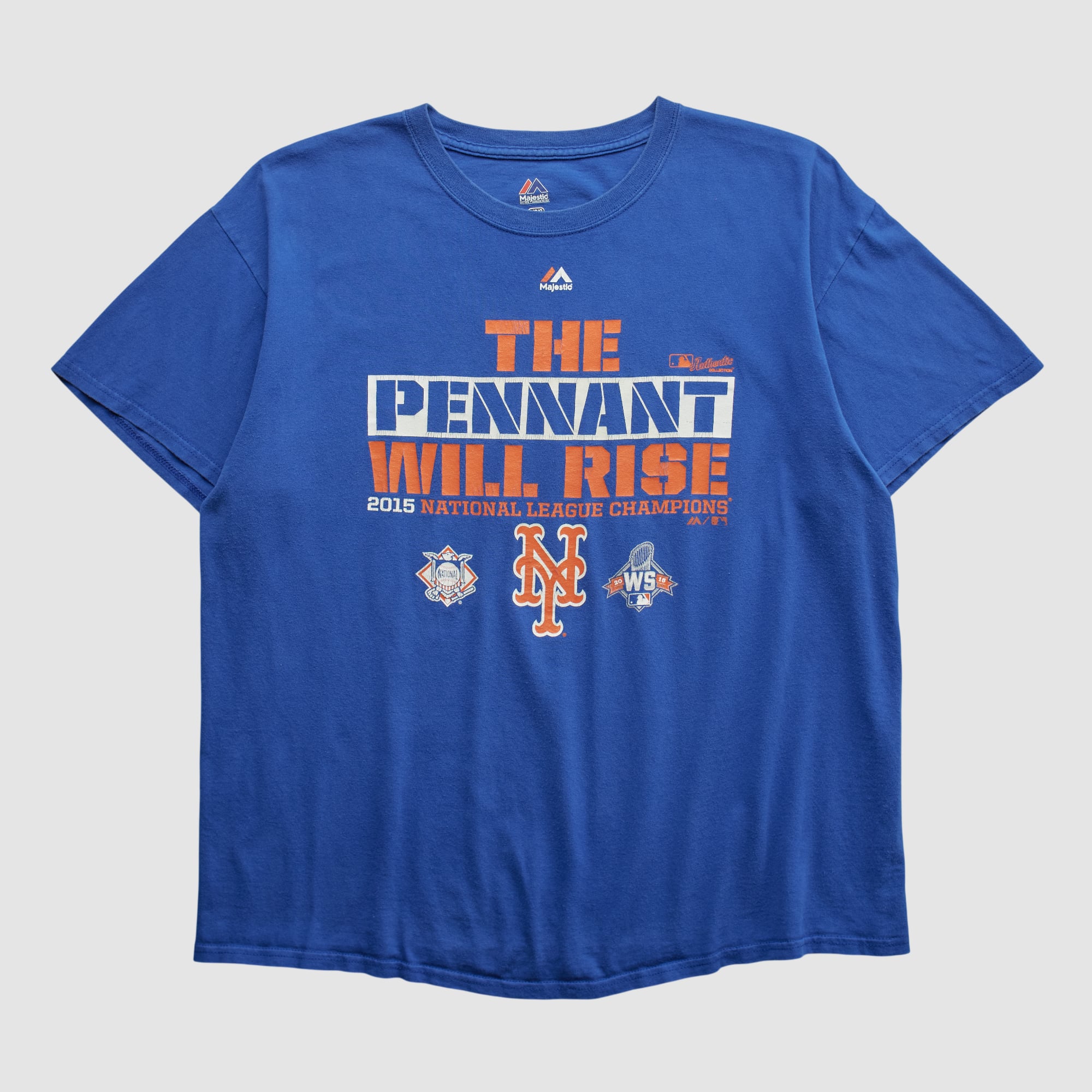 New York Mets Majestic 2015 T-shirt - Blue - M