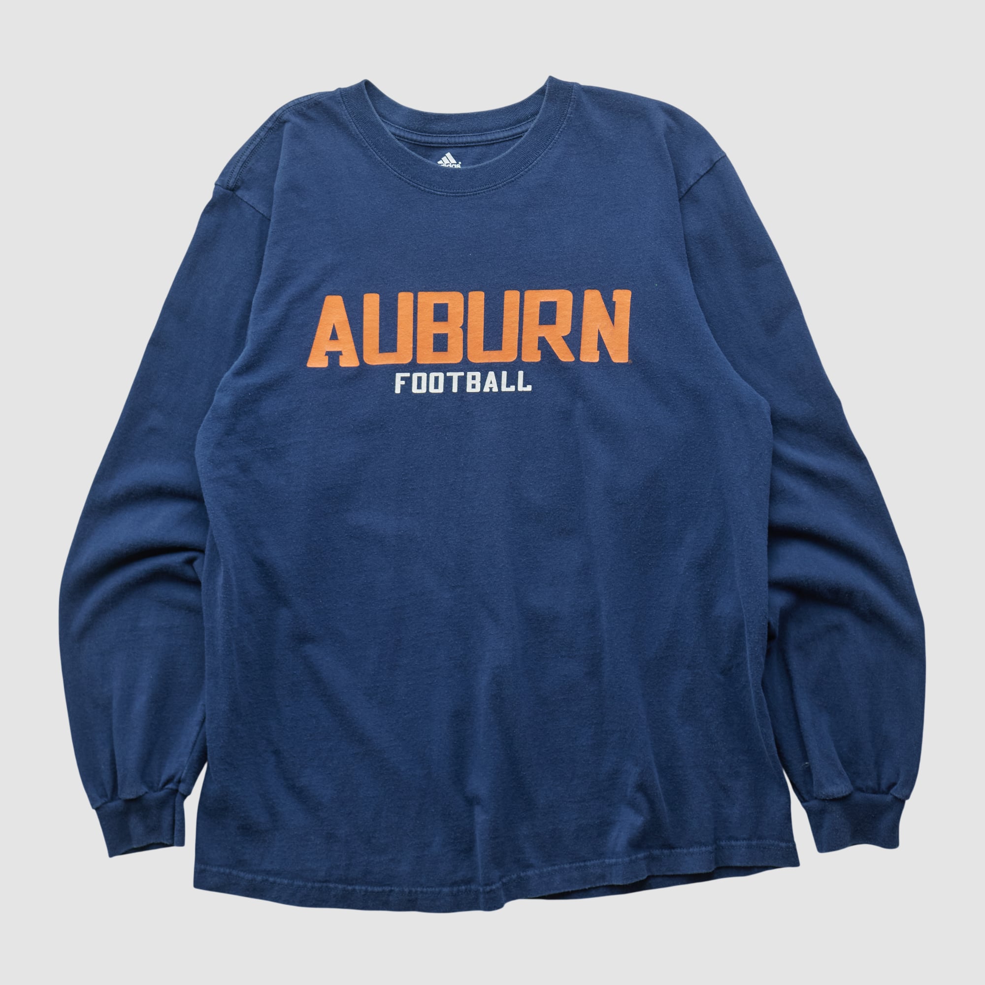 Auburn Tigers Adidas 2000s Long Sleeve T-shirt - Navy - M