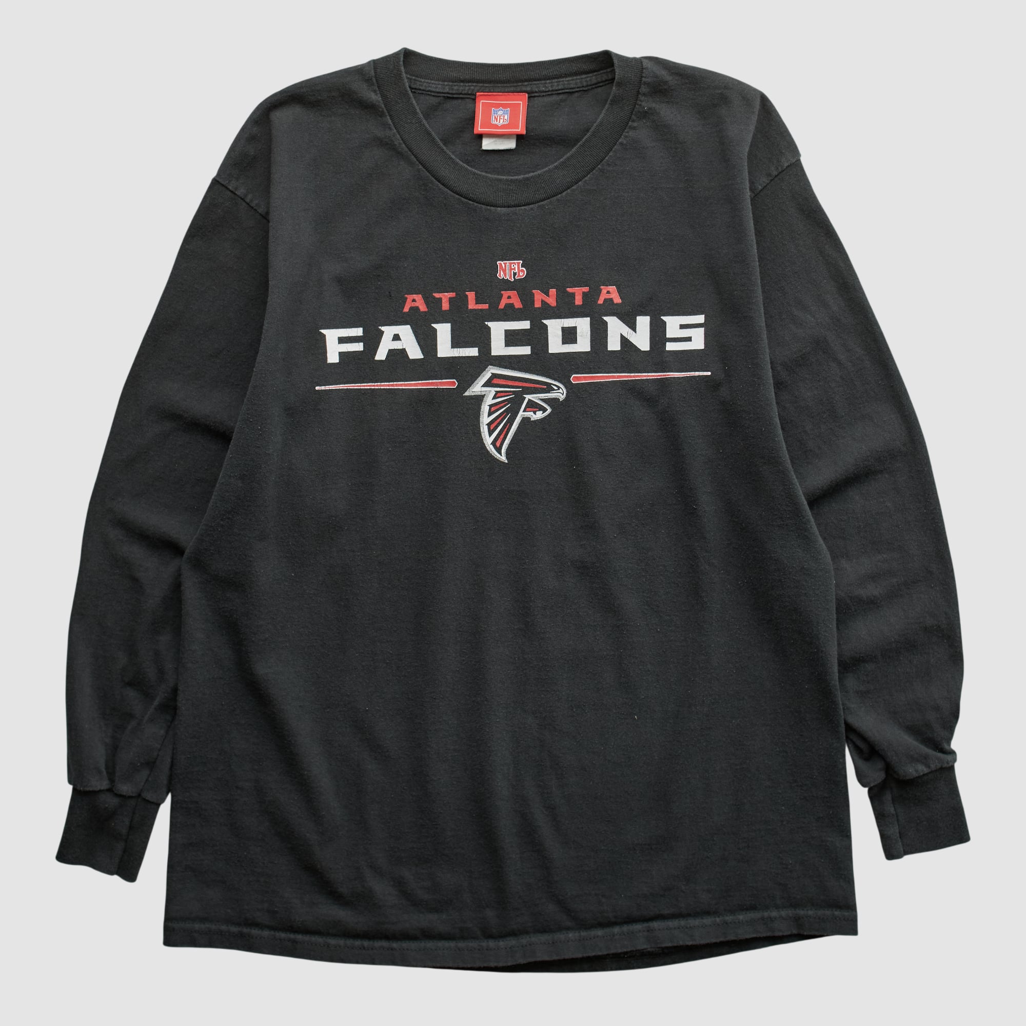 Atlanta Falcons NFL 2000s Long Sleeve T-shirt - Black - S