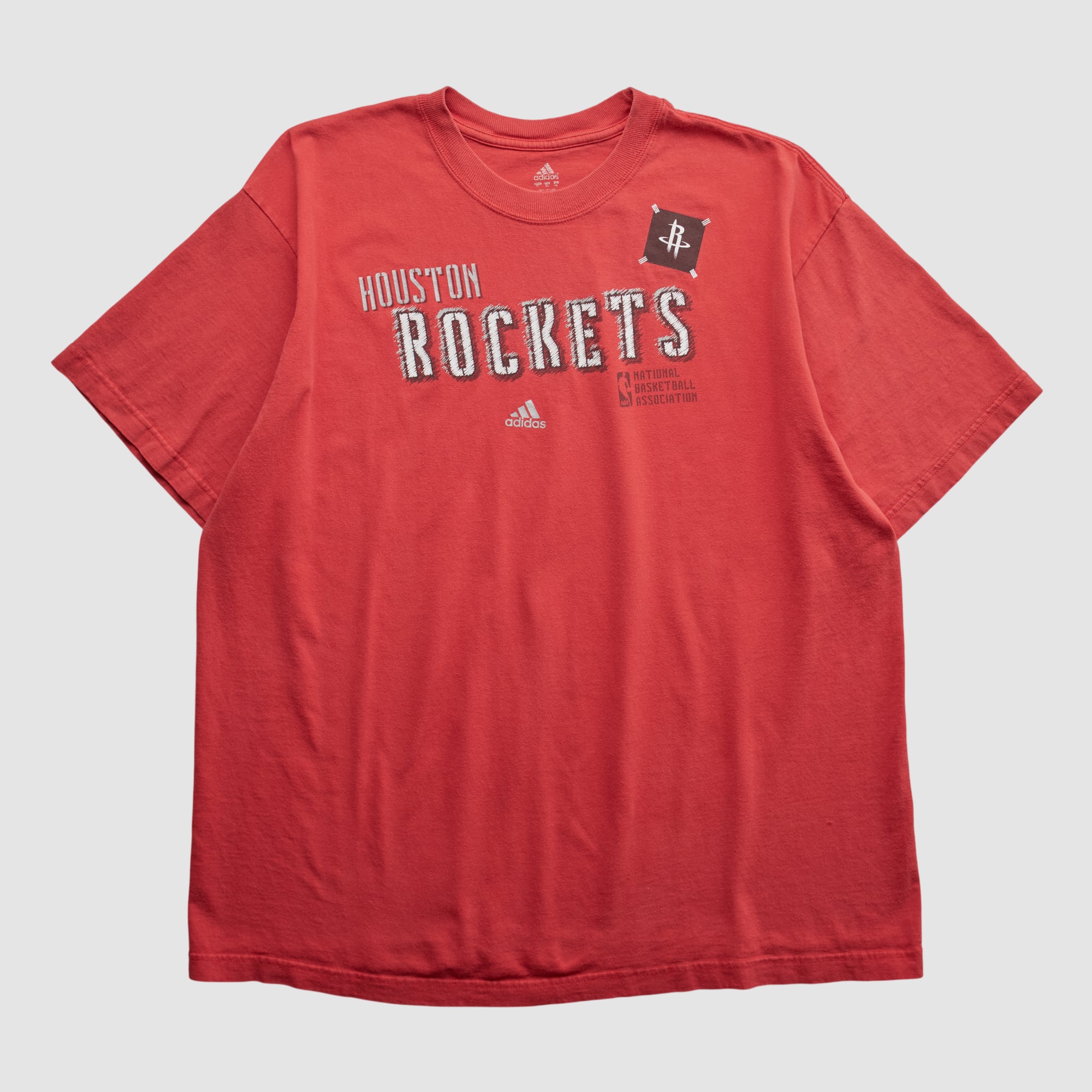 Houston Rockets Adidas 2000s T-shirt - Red - XL